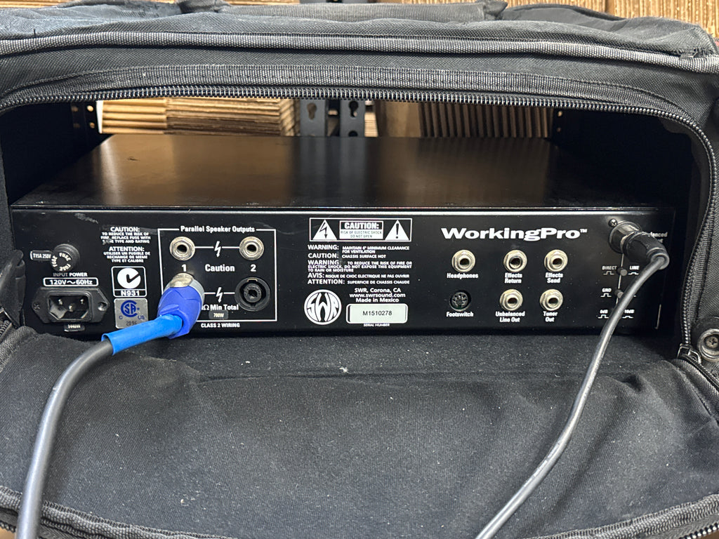 SWR WorkingPro 700 Bass Amplifier Head 700W Black - Used