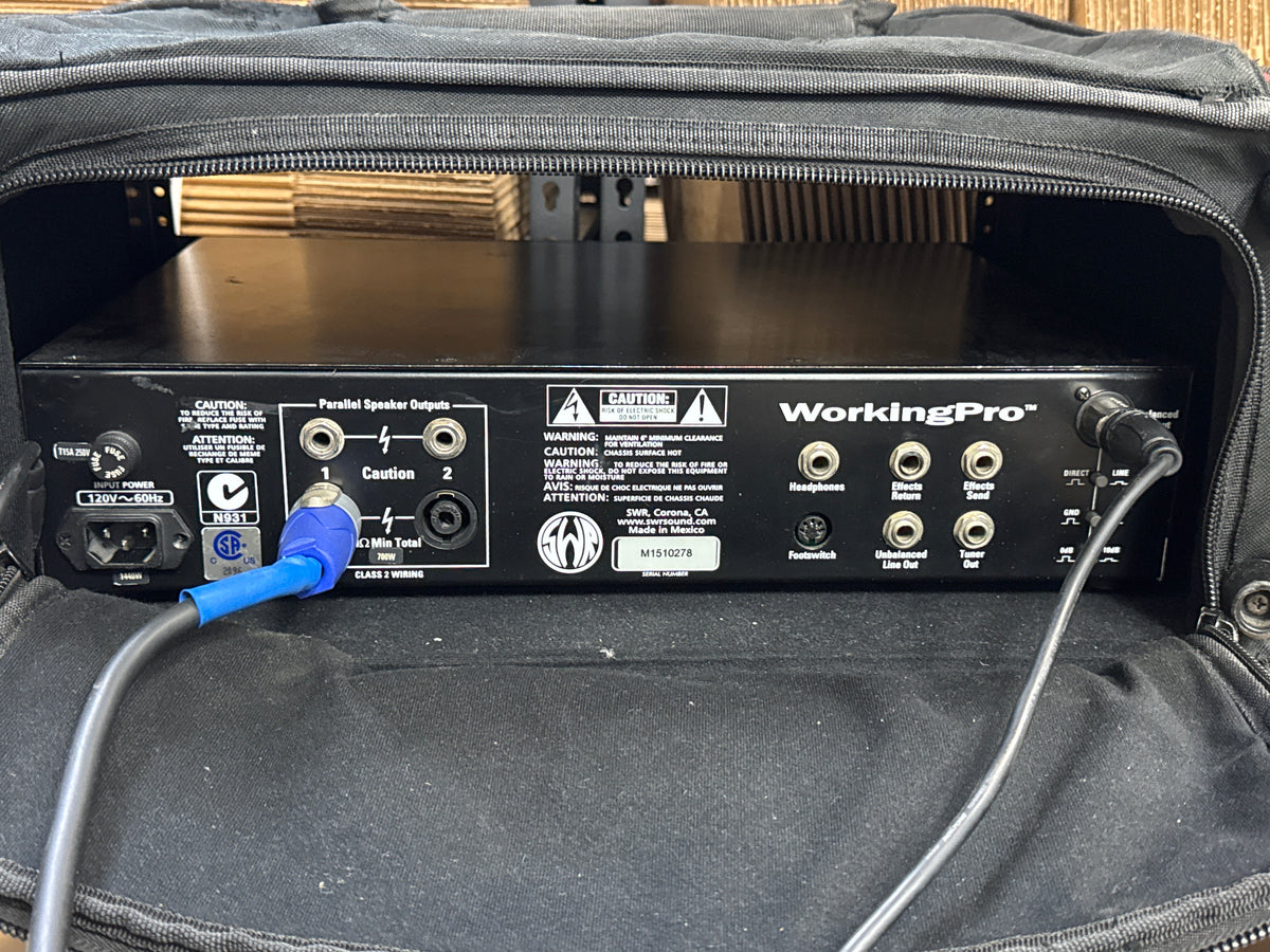 SWR WorkingPro 700 Bass Amplifier Head 700W Black - Used