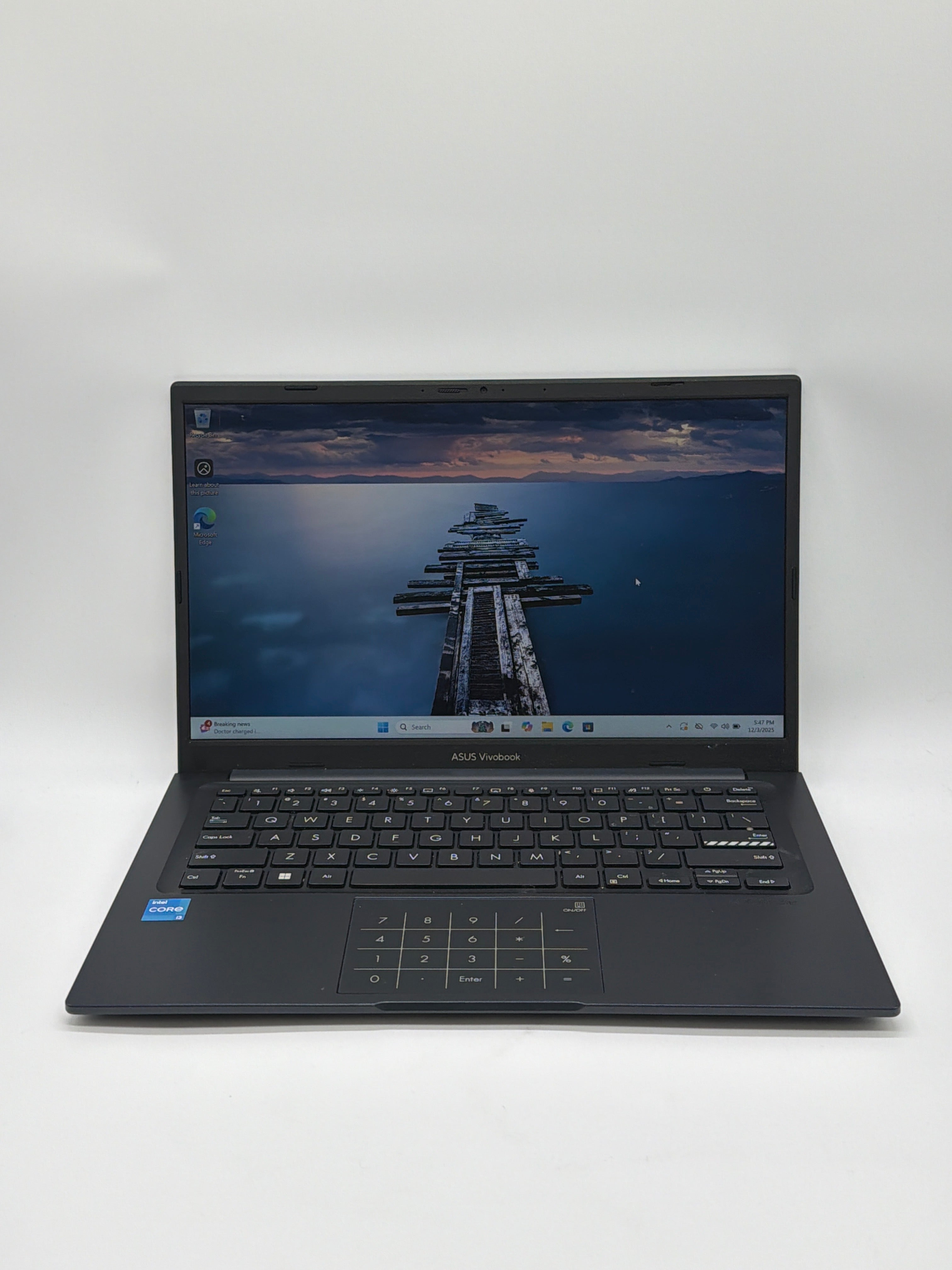 Asus VivoBook X1404Z 14" Intel i3-1215U 16GB RAM 128GB SSD Black