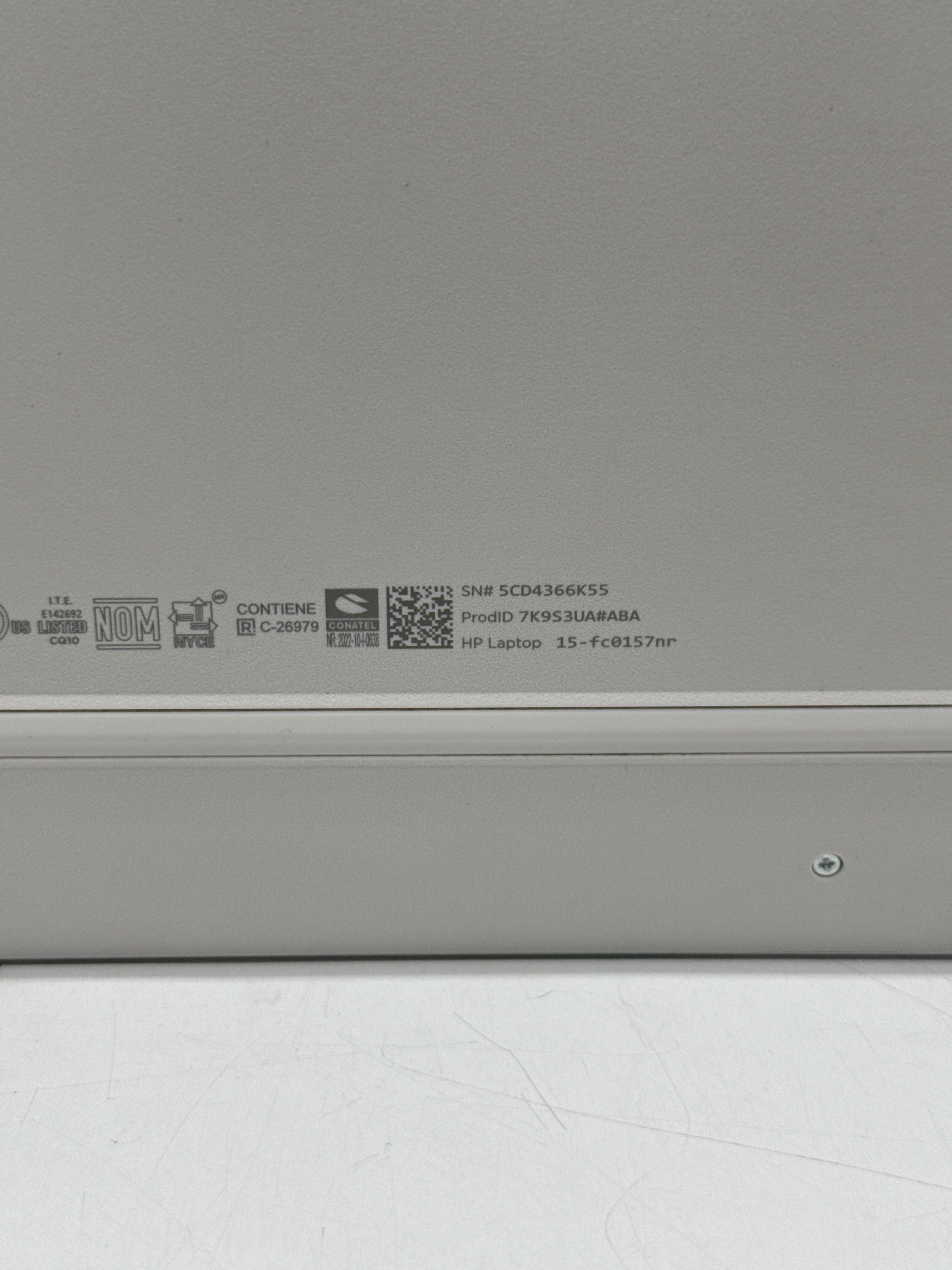 HP Laptop 15-fc0157nr 15.6" Athlon Silver 7120U 4GB RAM 256GB SSD