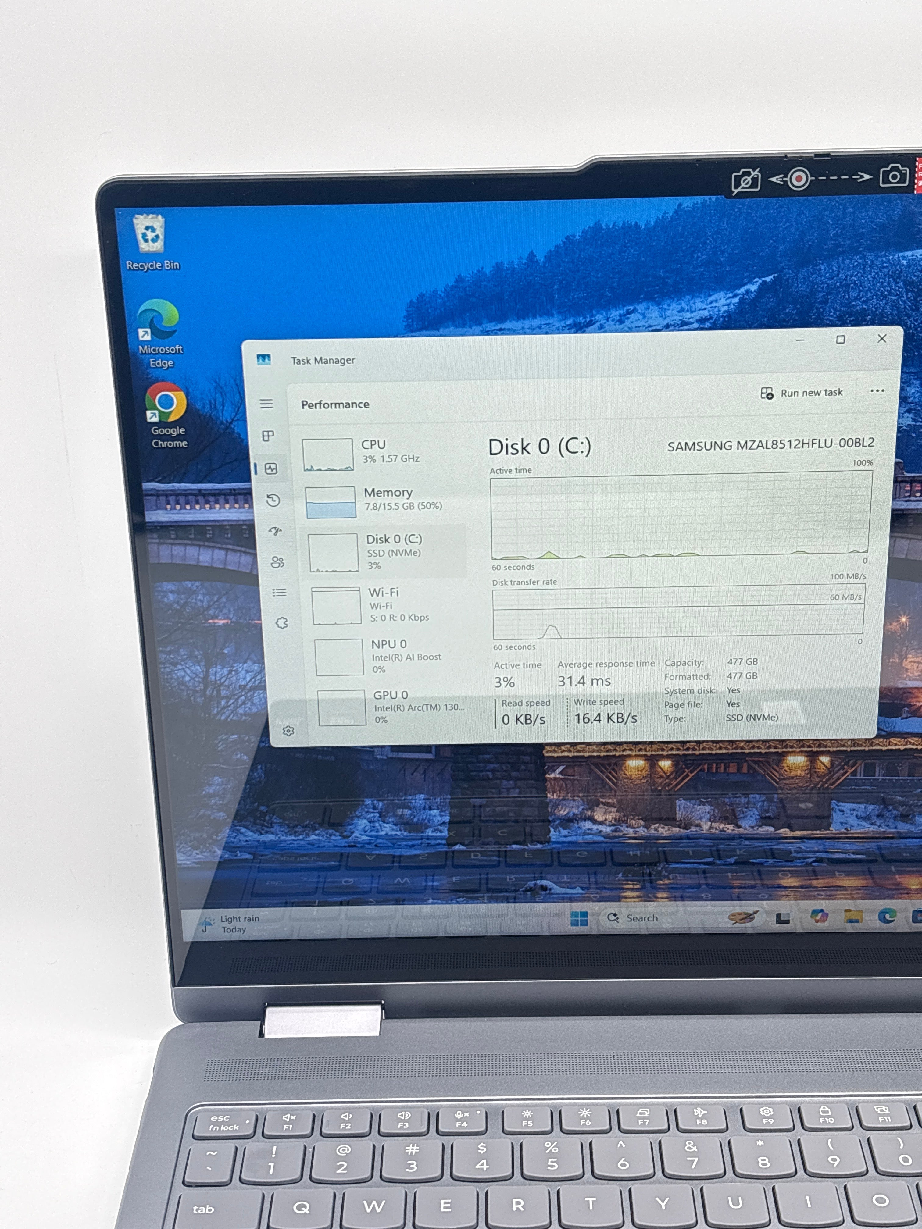 Lenovo Yoga 7 2-in-1 16ILL10 Ultra 5 226V 16GB RAM 512GB SSD - (Battery Health 100%)