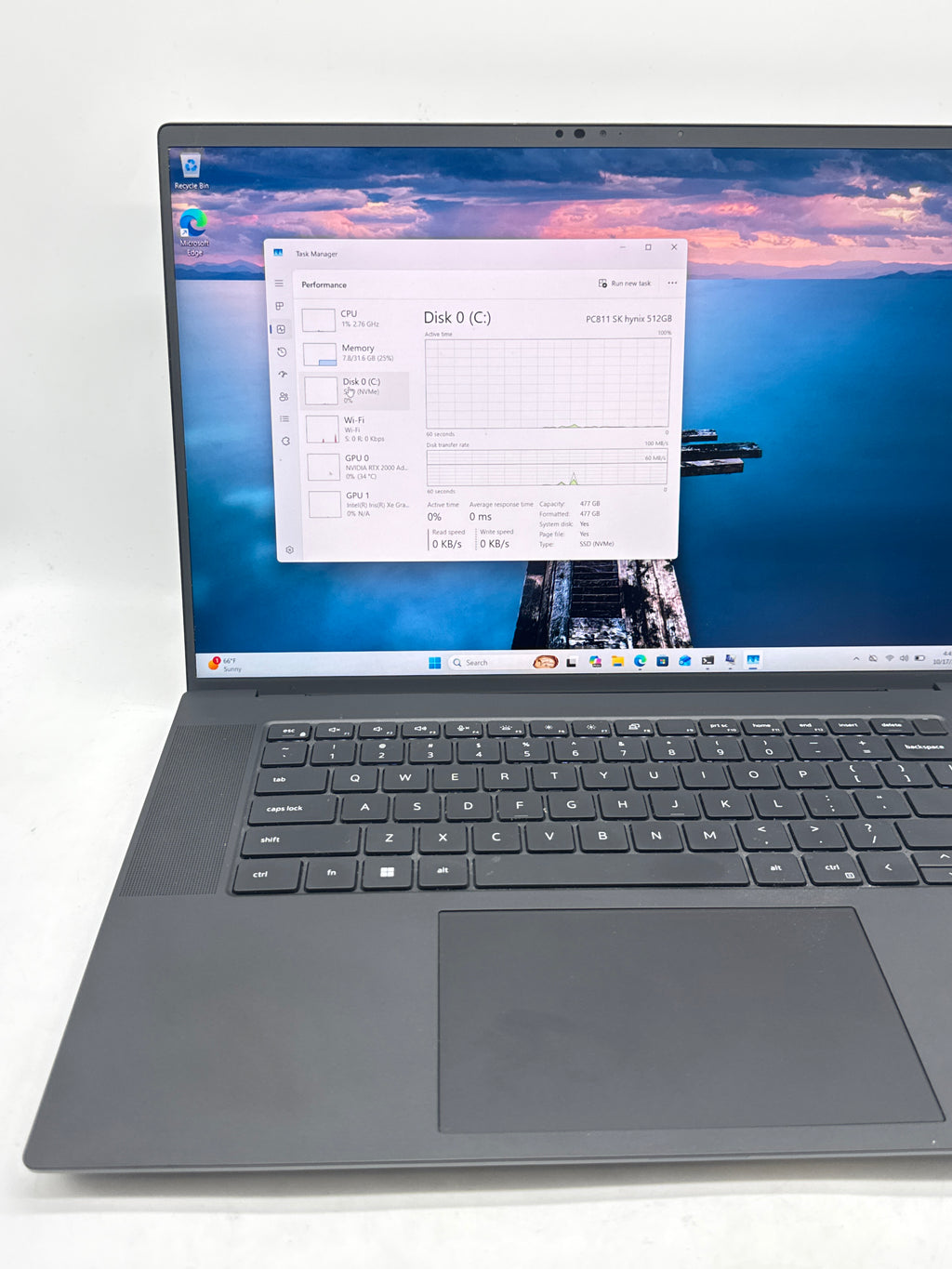 Dell Precision 5680 Core i7 13800H 32GB RAM 512GB SSD RTX 2000 16in - Used