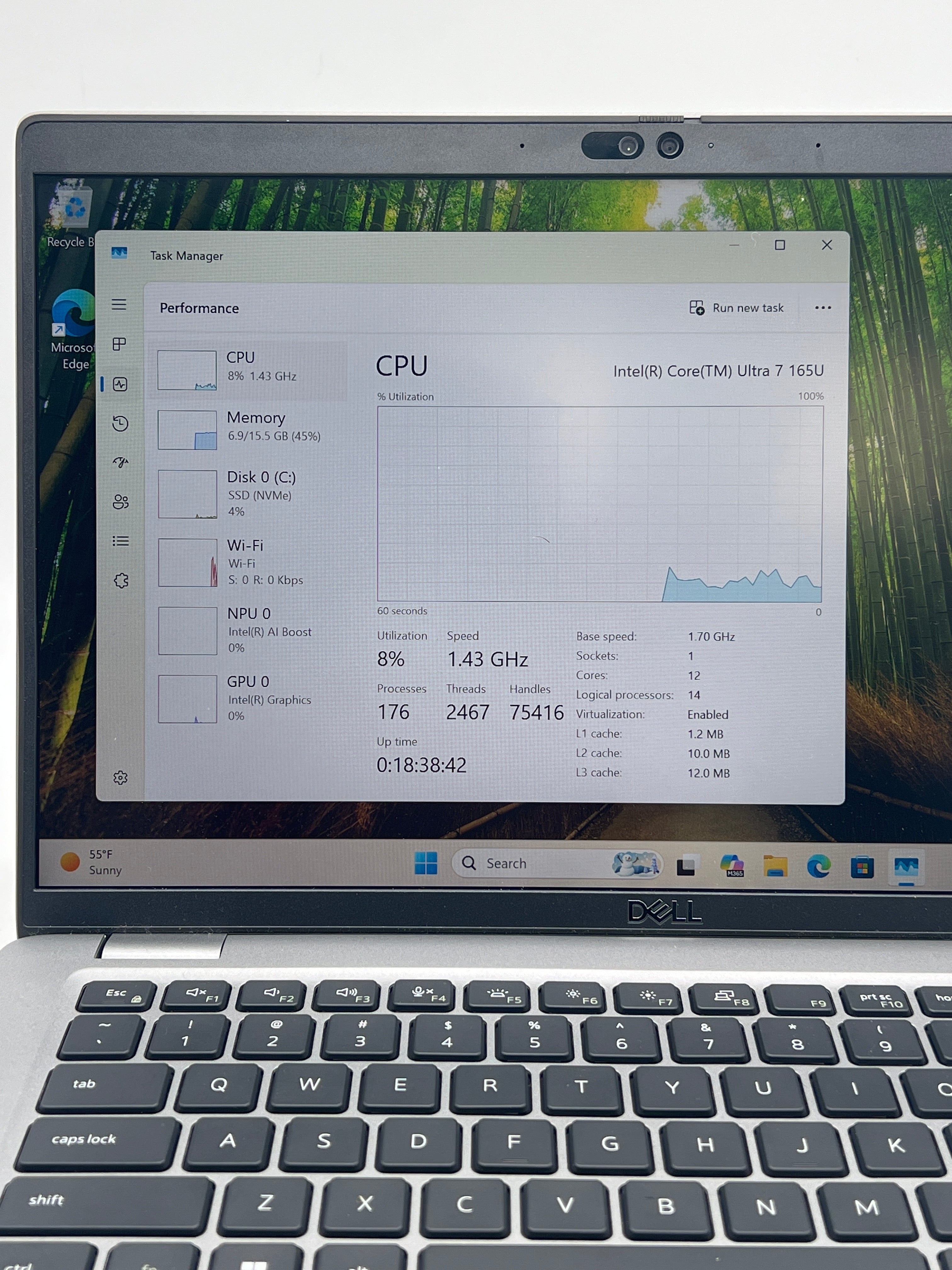 Dell Latitude 5450 14" Ultra 7 165U 16GB RAM 256GB SSD