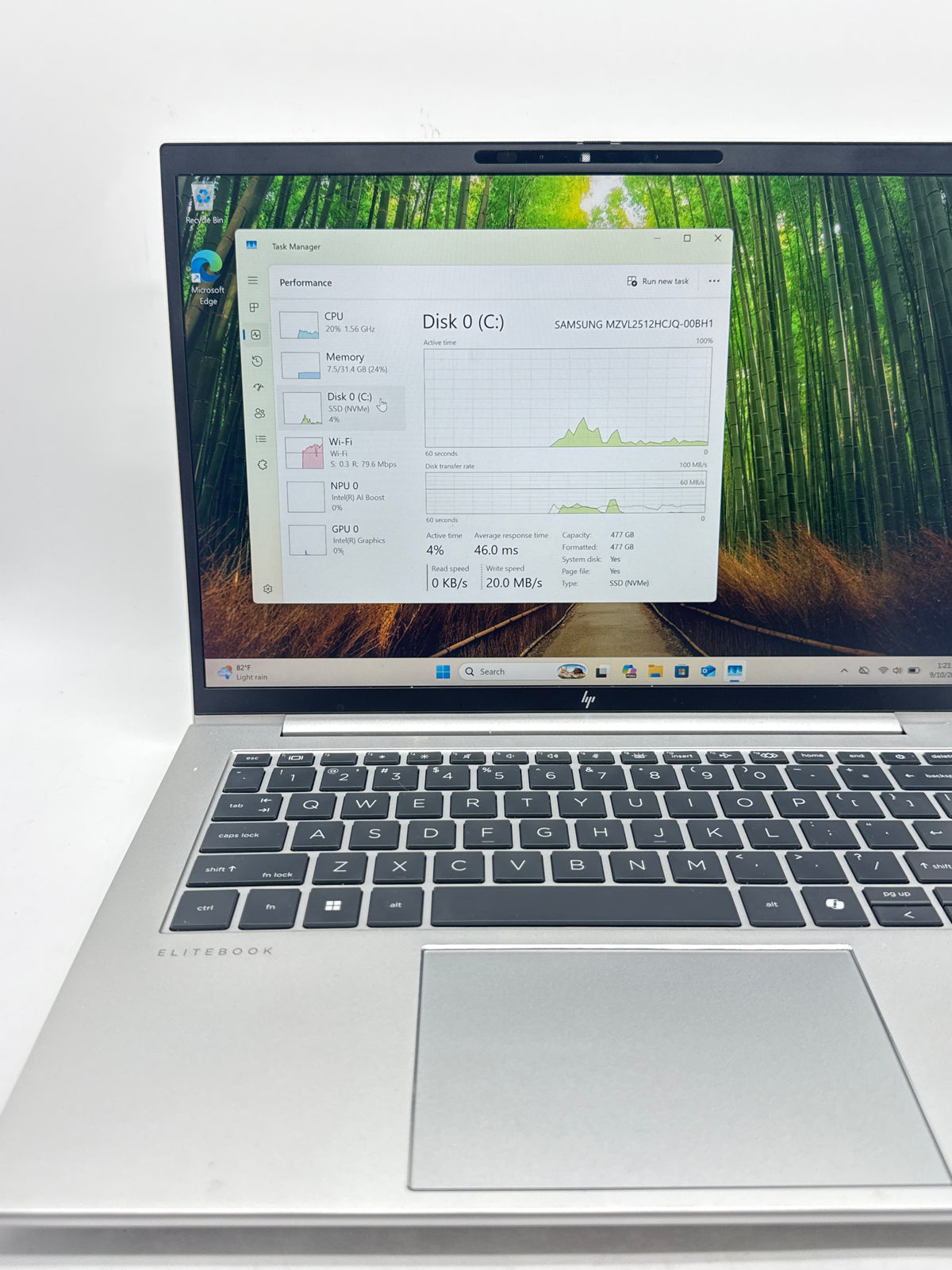 HP EliteBook 840 G11 14" Ultra 7 165U 32GB RAM 512GB SSD - Used