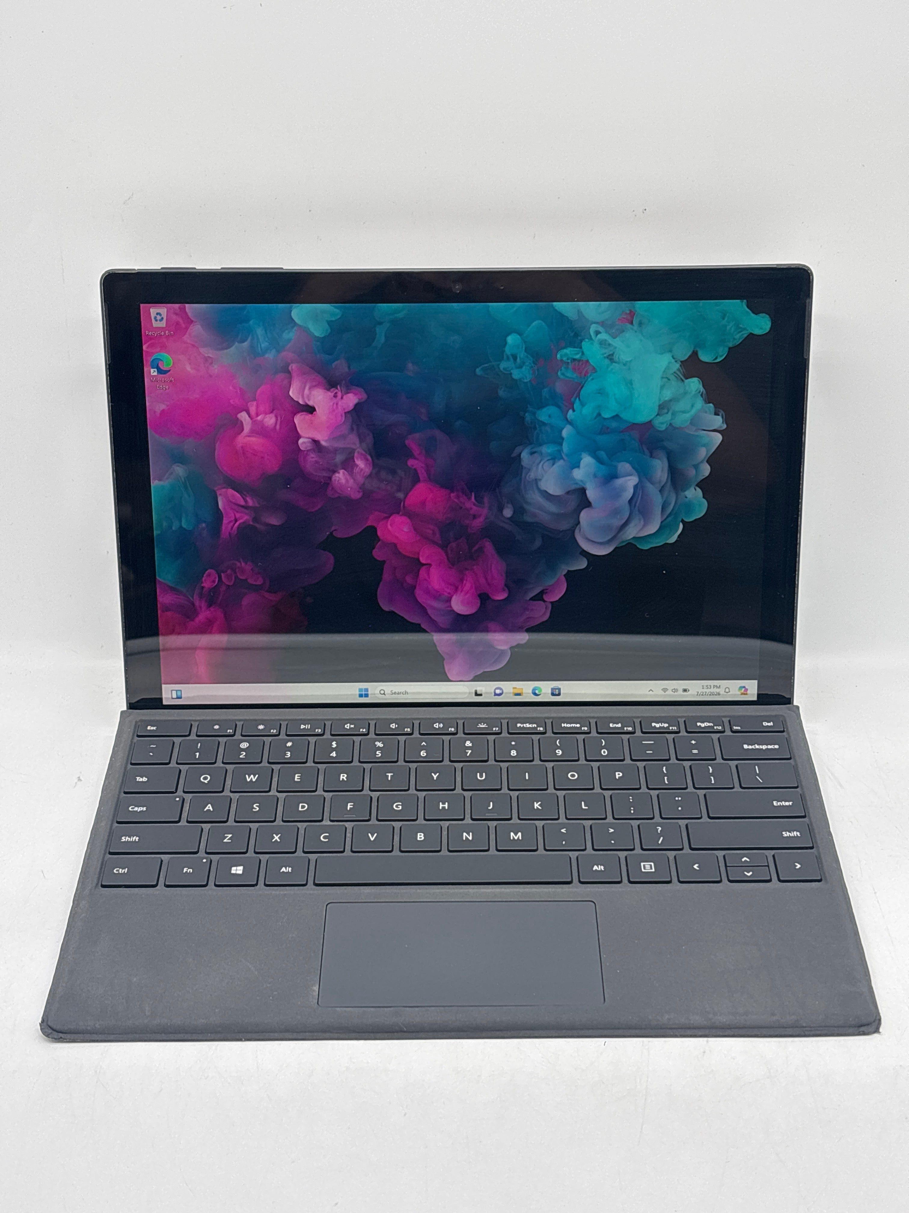 Microsoft Surface Pro 6 1796 12.3" i5-8250U 8GB RAM 256GB SSD Wi-Fi - Used