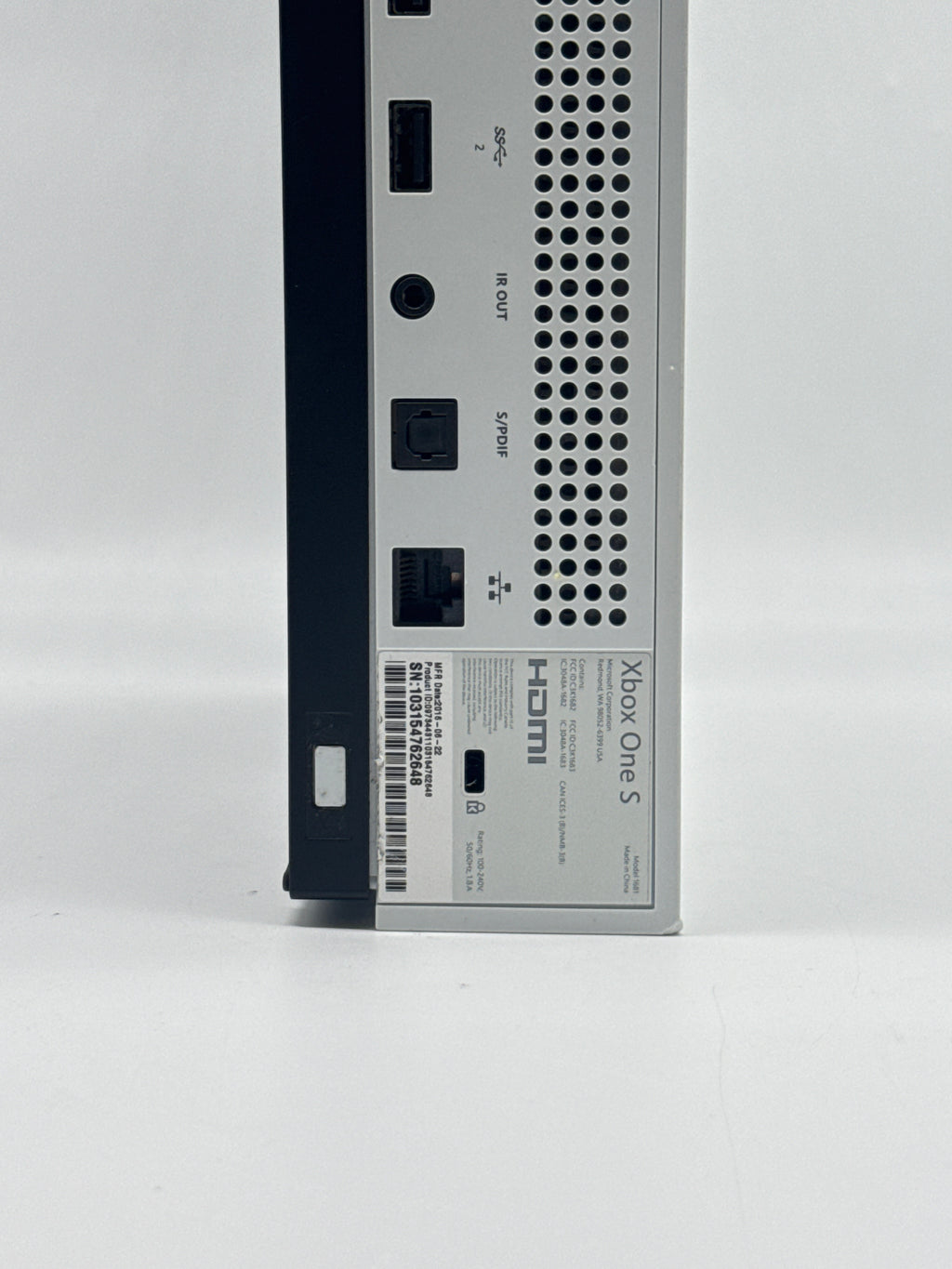 Microsoft Xbox One S 1681 2TB White Console - Used