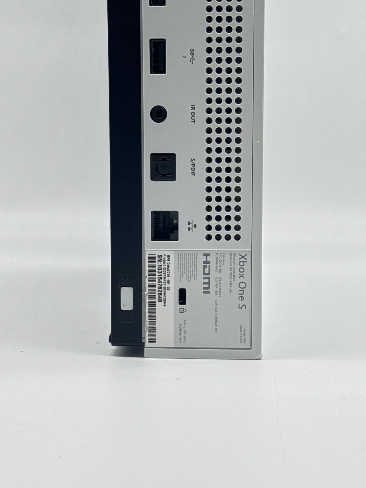 Microsoft Xbox One S 1681 2TB White Console - Used