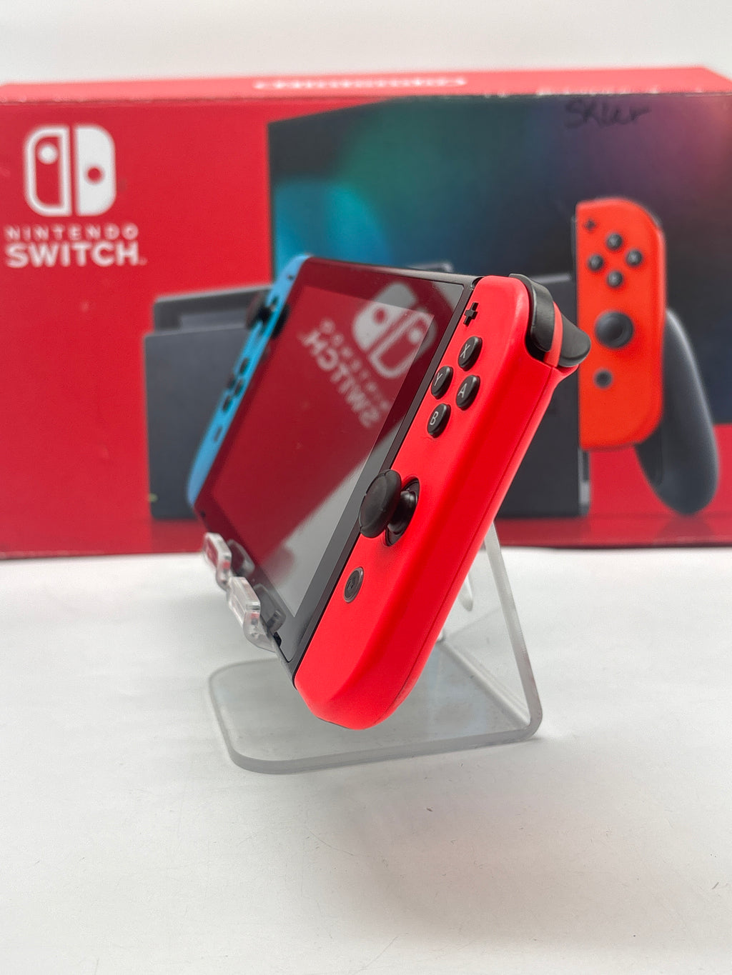 Nintendo Switch HAC-001-01 32GB Gray Used With Box Joy-Cons
