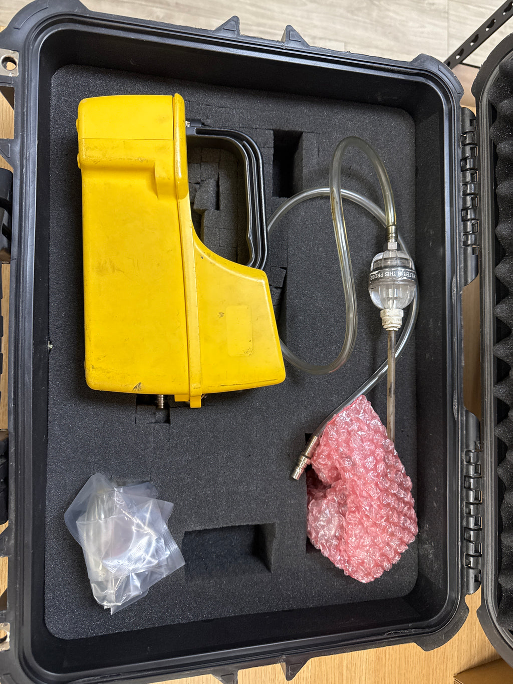 RKI Instruments EAGLE 2 Type 6121-P2-ID Portable Gas Detector Yellow - Used