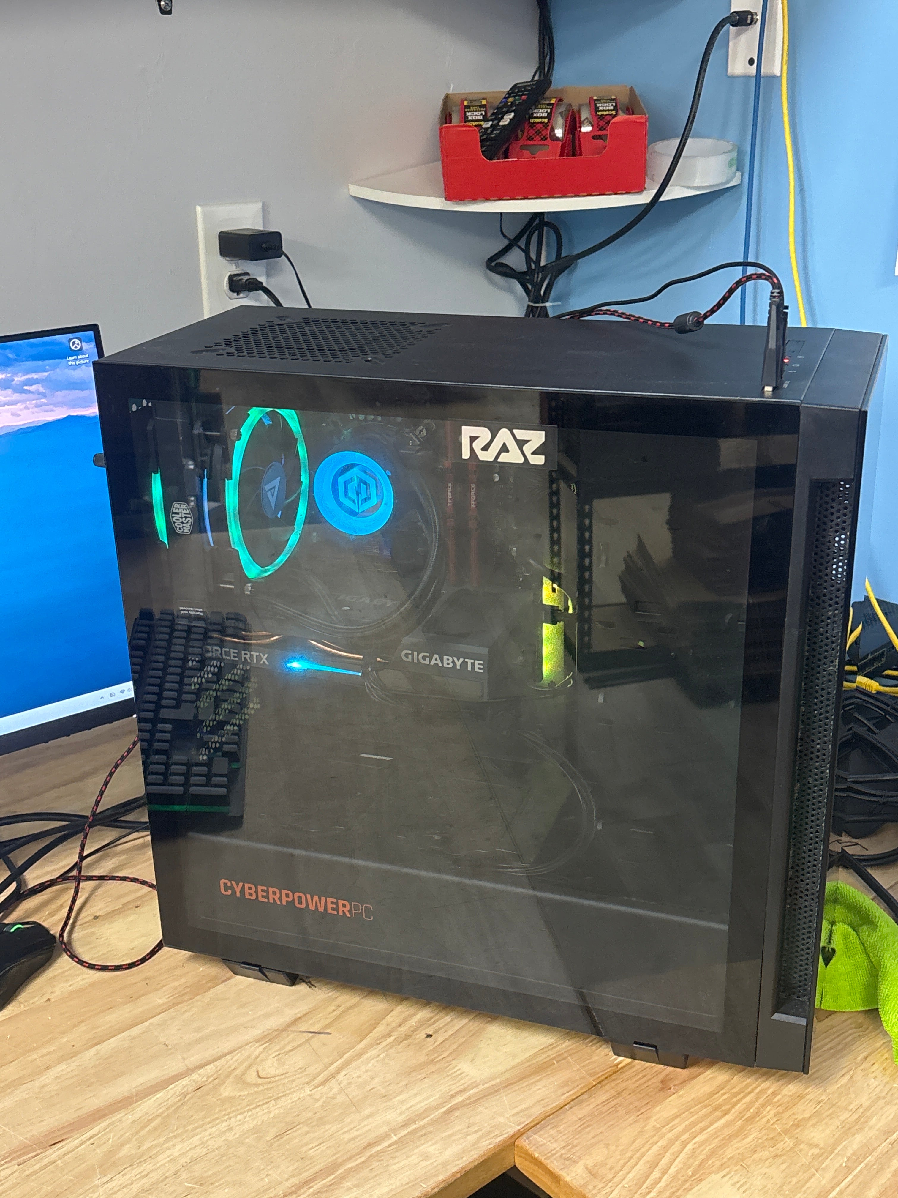 Cyberpower Gaming PC i5-11600KF 16GB RAM 1TB HDD 500GB SSD RTX 3060 - Used