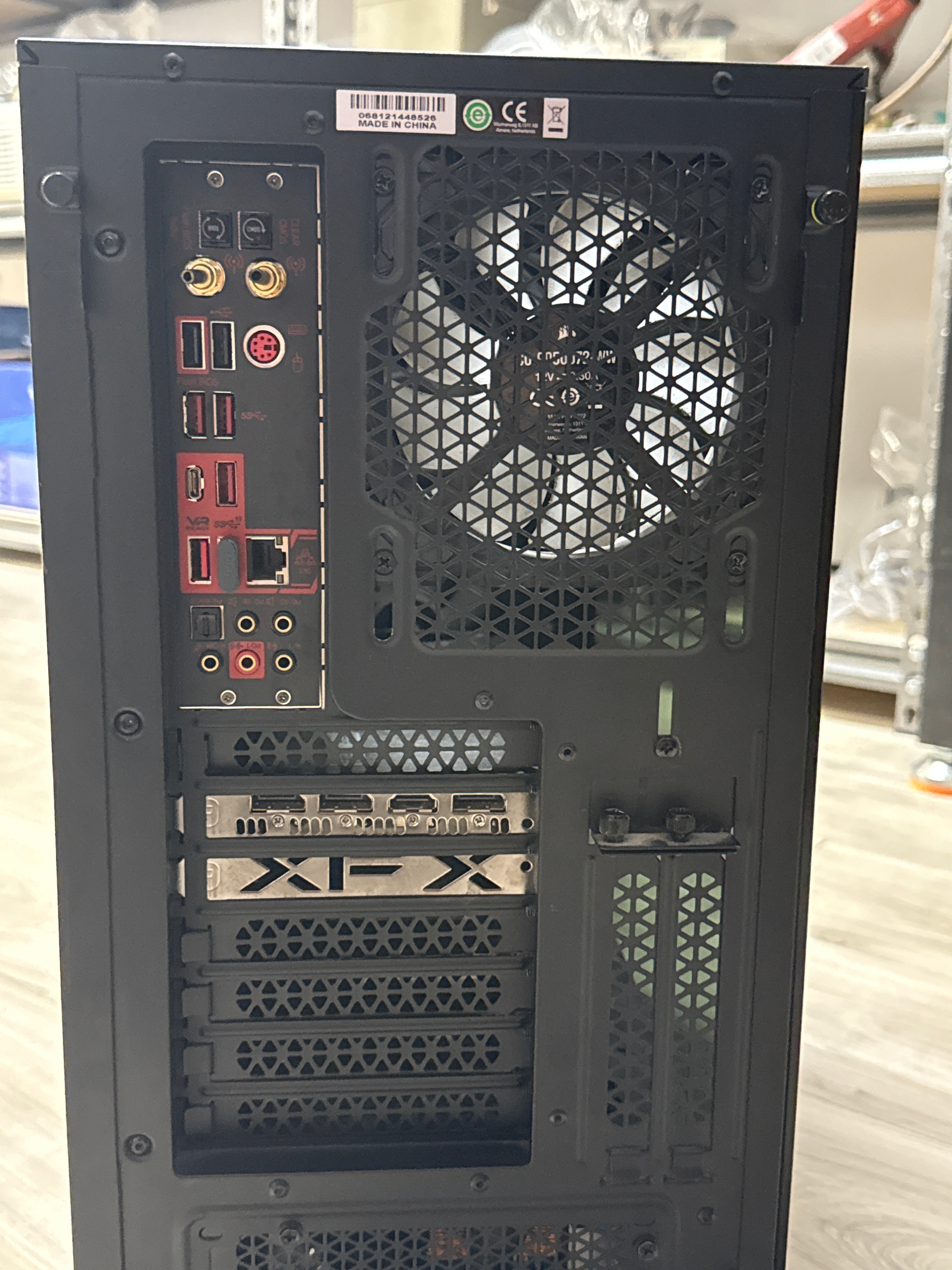 Custom PC Ryzen 9 5900X 32GB RAM 4TB HDD + 1TB SSD RX 6600XT - Used