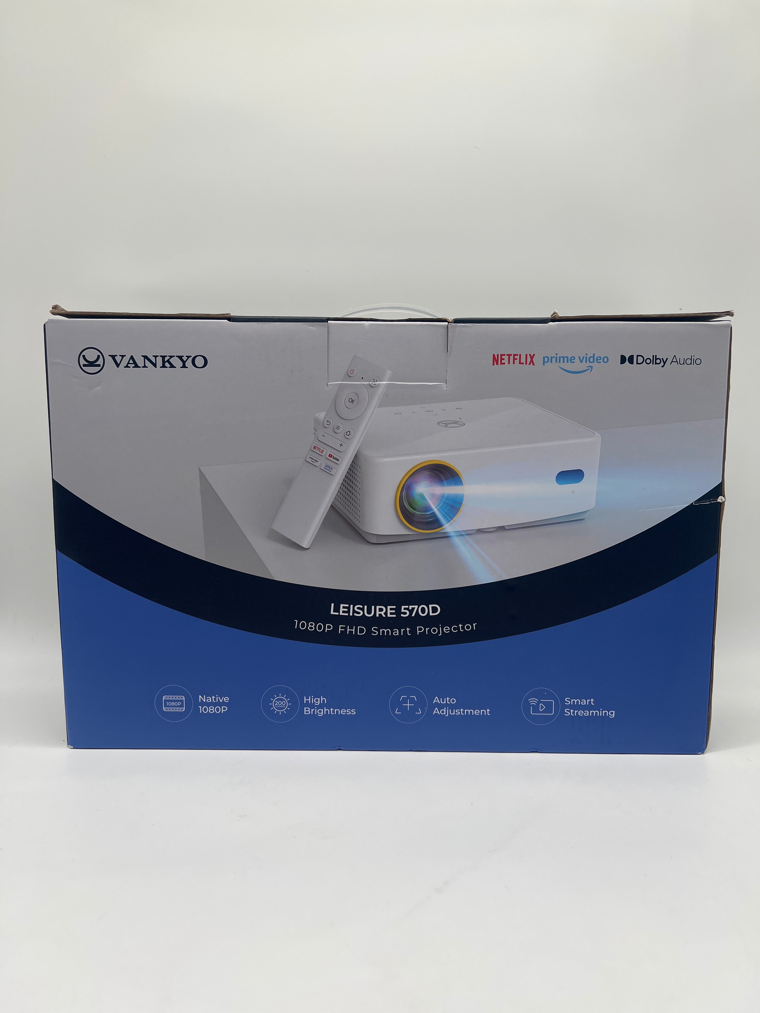 Vankyo Leisure 570D Home Theater Projector White