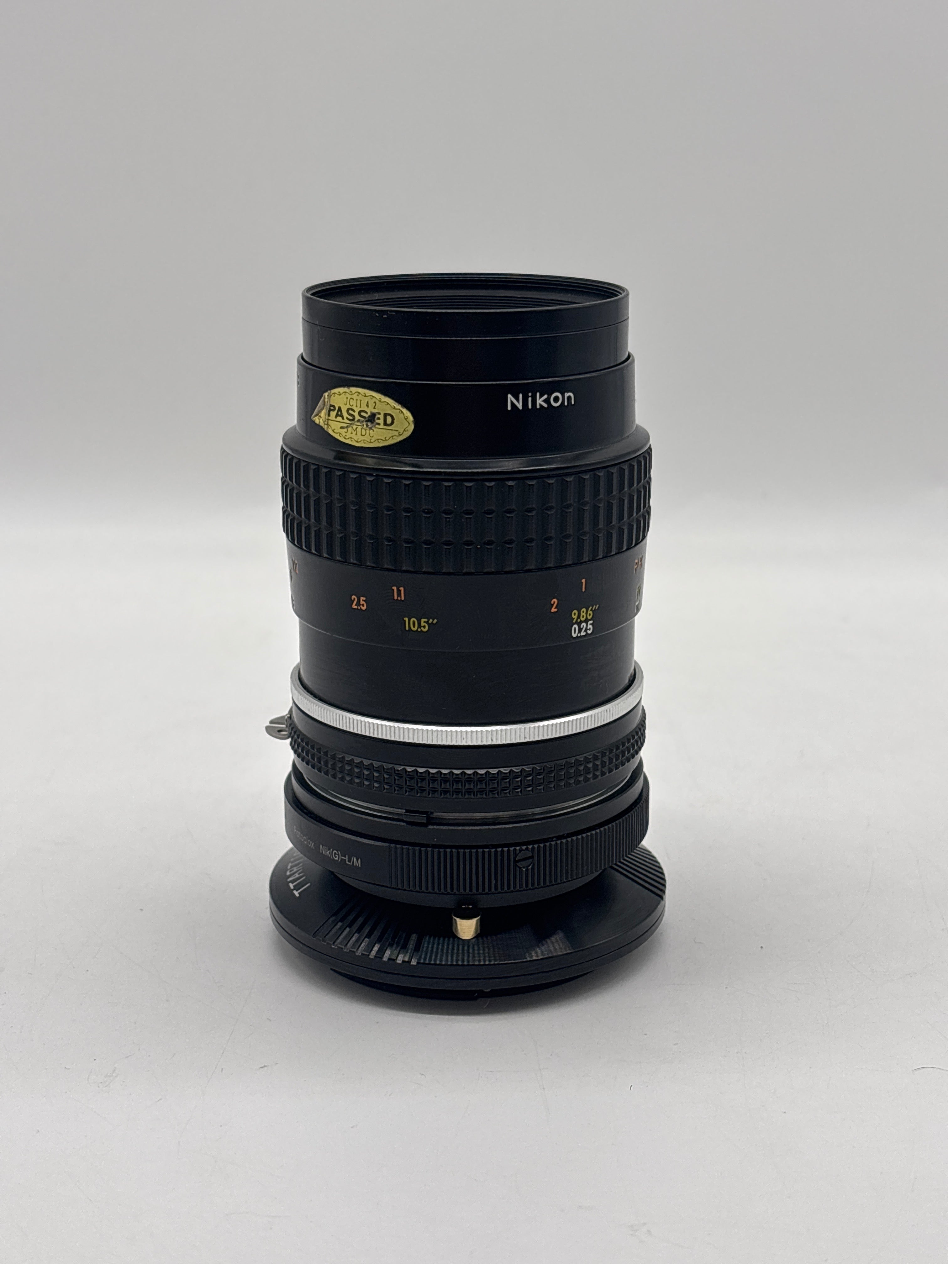 Nikon Micro-Nikkor 55mm 1:2.8 Camera Lens