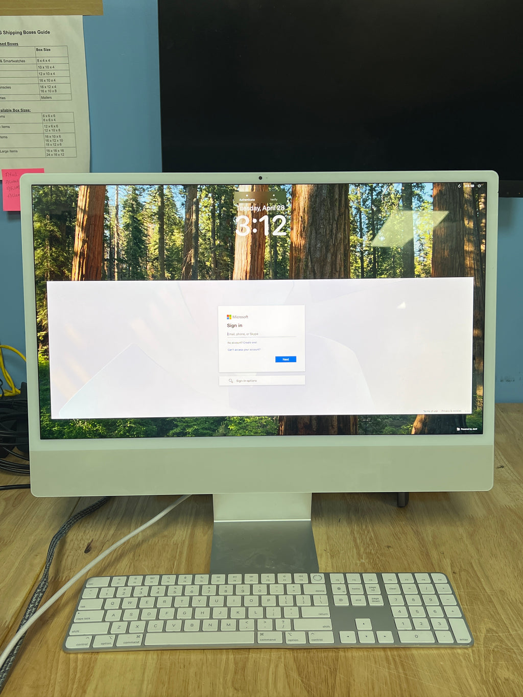 Apple iMac 24" M1 8GB RAM 512GB SSD  - Remotely Managed