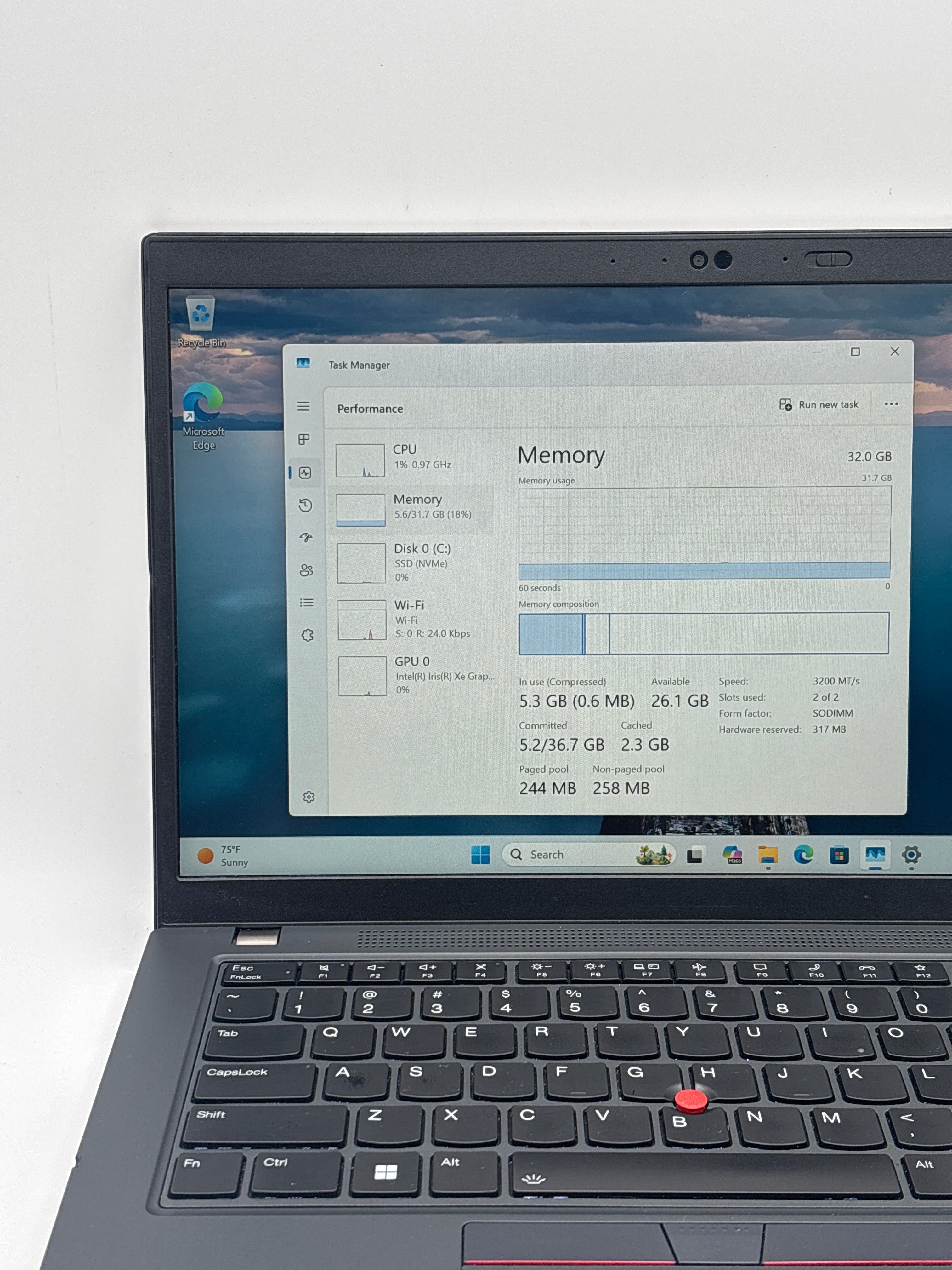 Lenovo Thinkpad L14 Gen 3 i7-1260P 32GB RAM 512GB SSD
