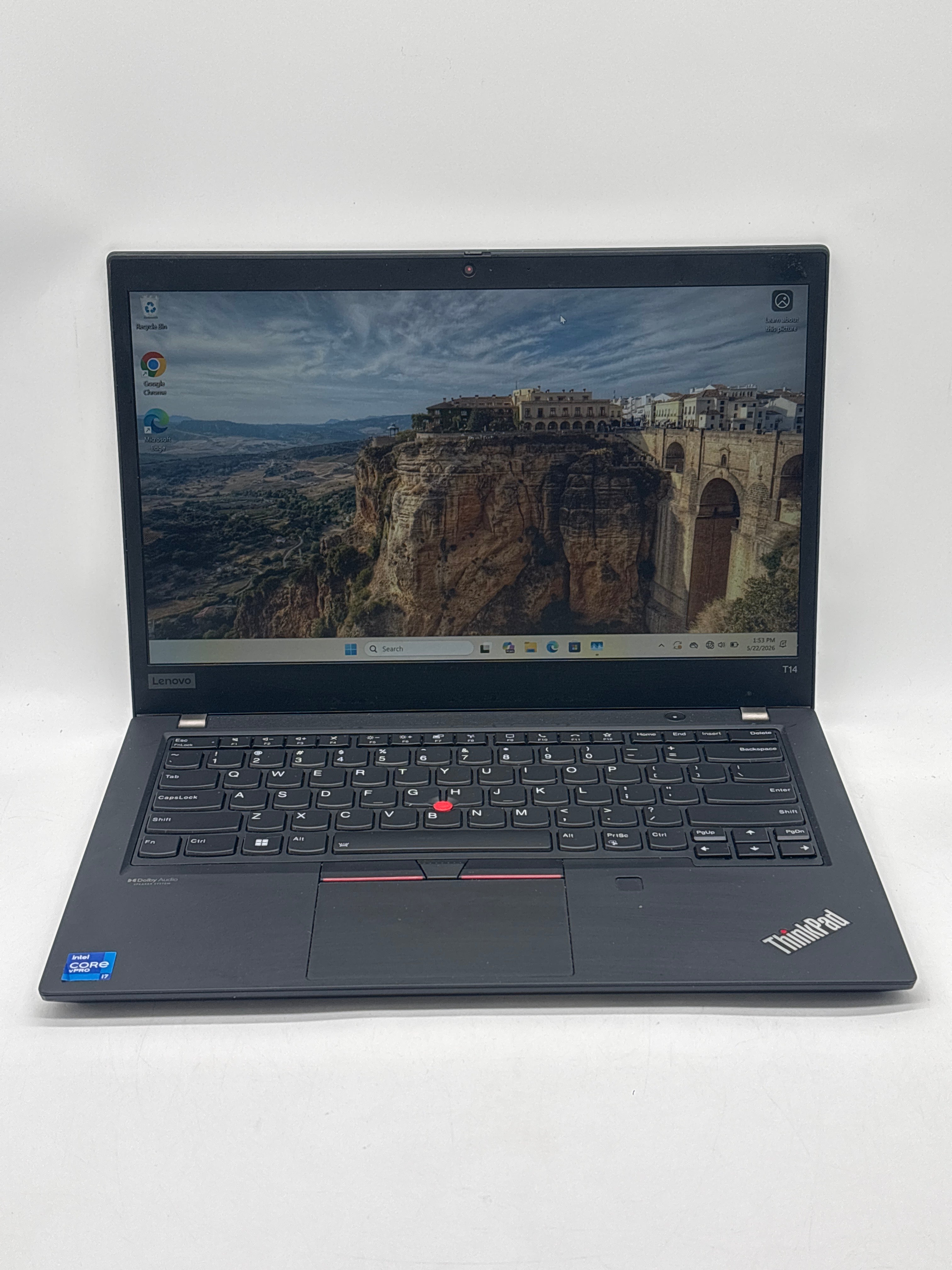 Lenovo ThinkPad T14 Gen 2 i7-1185G7 16GB RAM 256GB SSD
