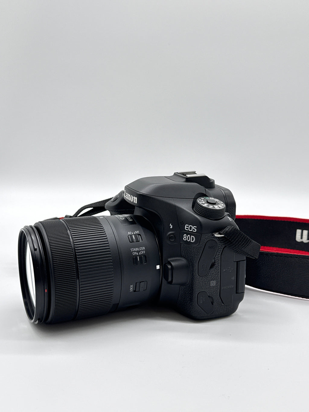 Canon EOS 80D Black Digital SLR Camera 24.2MP 18-135mm Lens