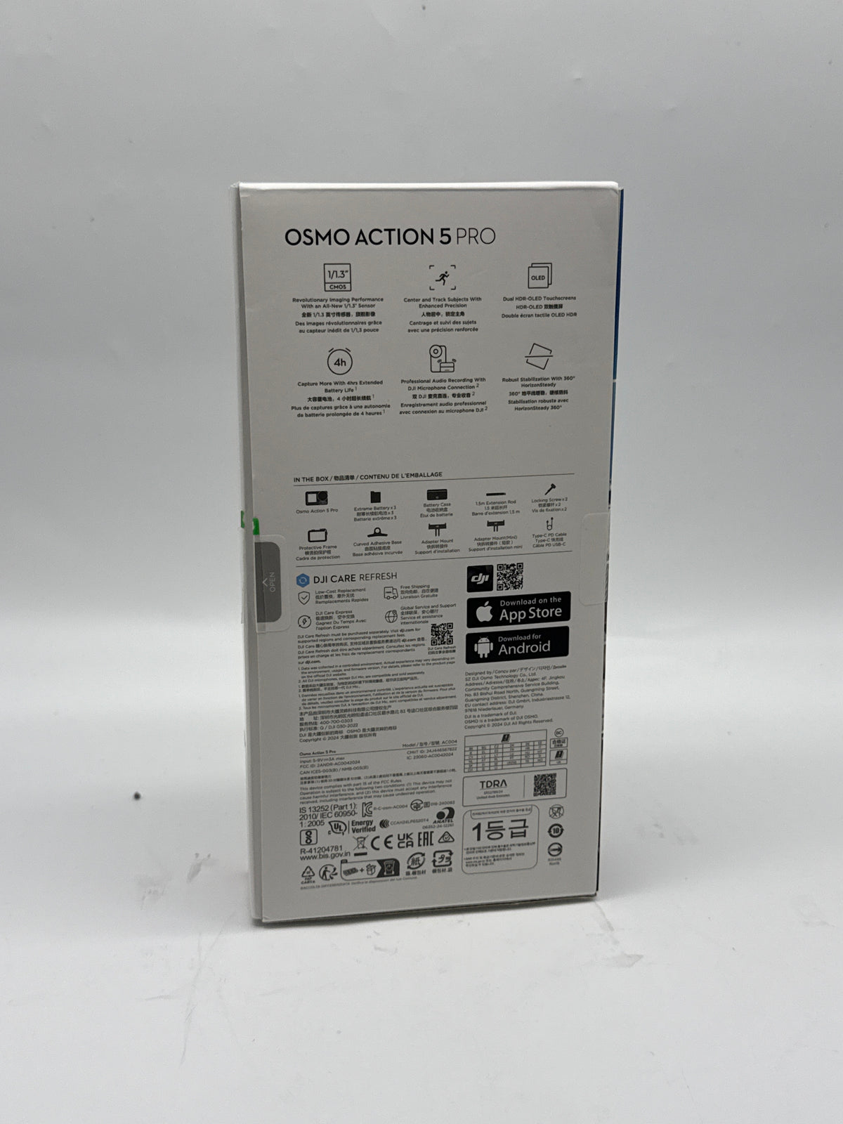 DJI Osmo Action 5 Pro Adventure Combo 4K Action Camera Black - Open Box