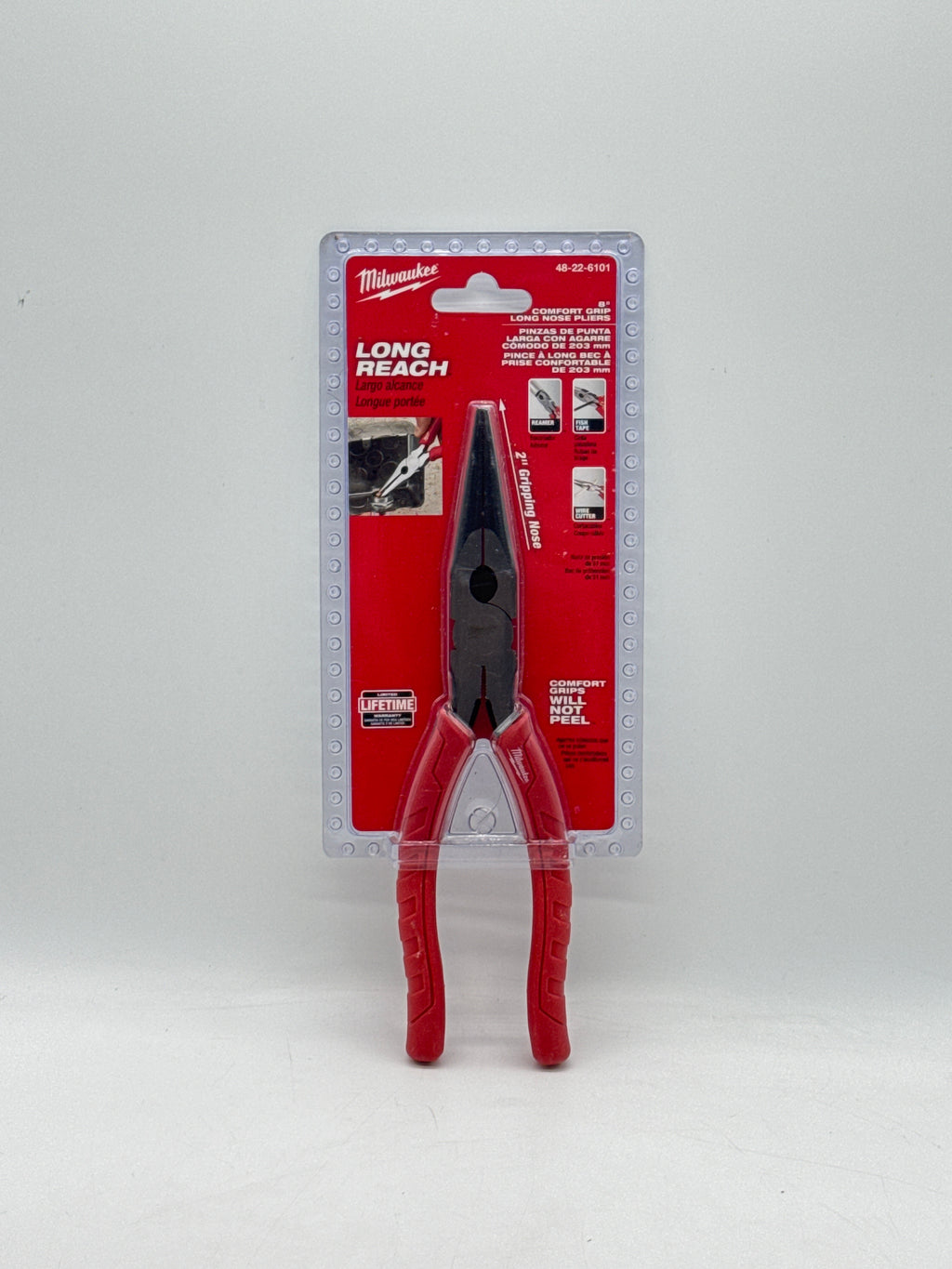 Milwaukee Long-Nose Pliers 48-22-6101 - New In Box