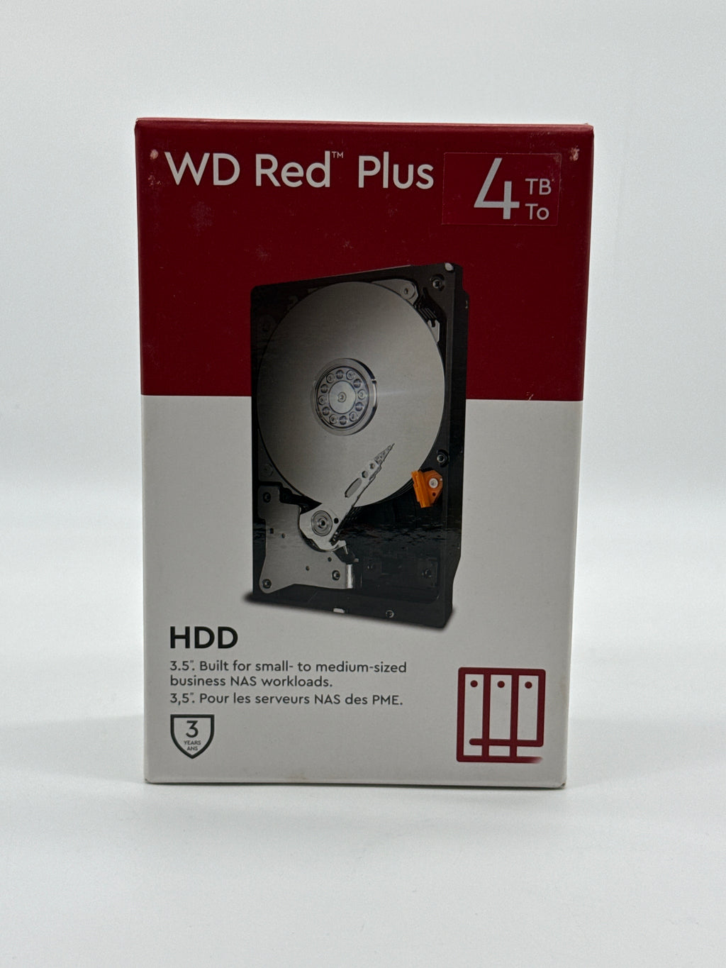 WD Red Plus WD40EFPX 4TB 3.5" Internal Hard Disk Drive