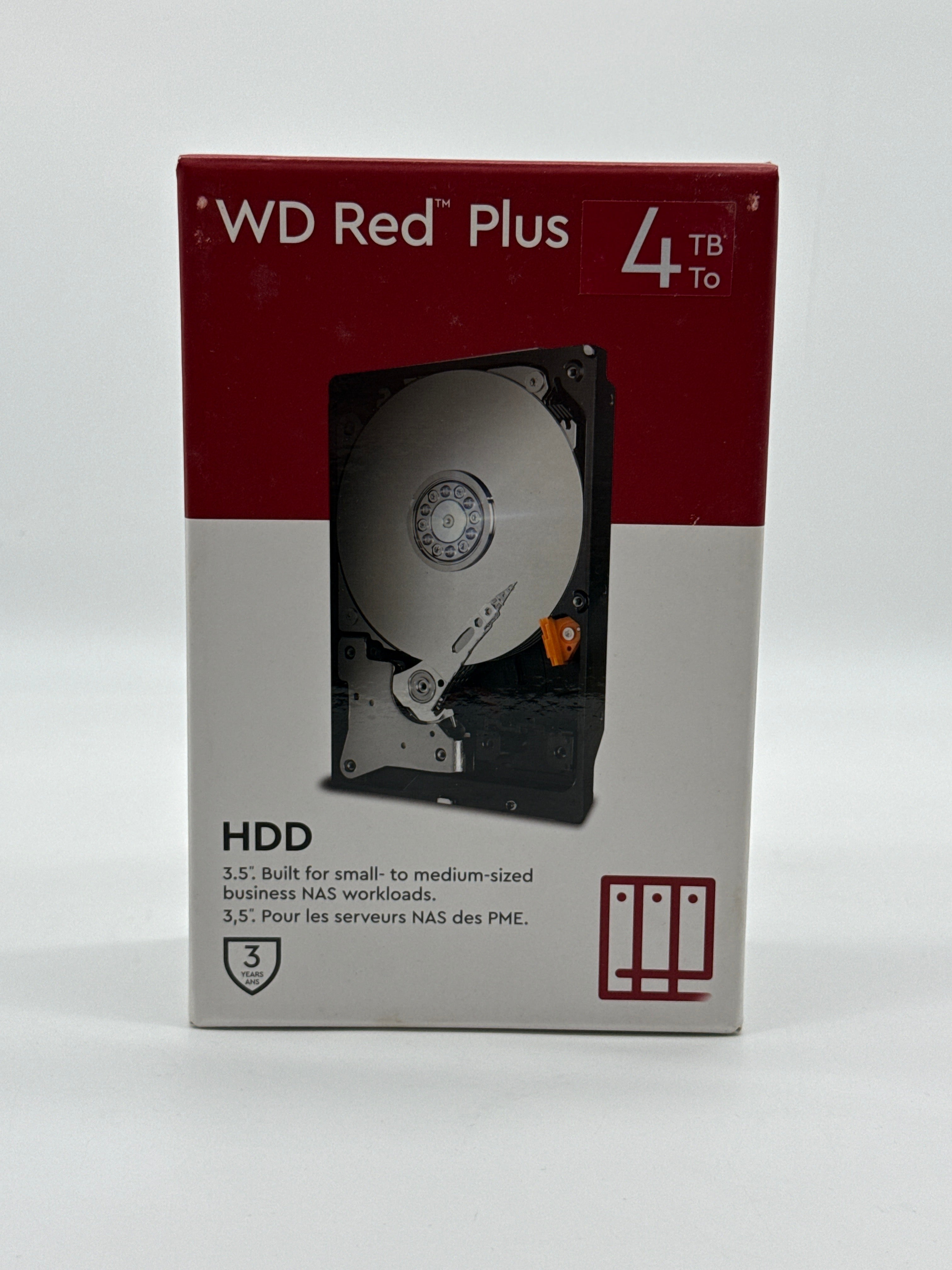 WD Red Plus WD40EFPX 4TB 3.5" Internal Hard Disk Drive