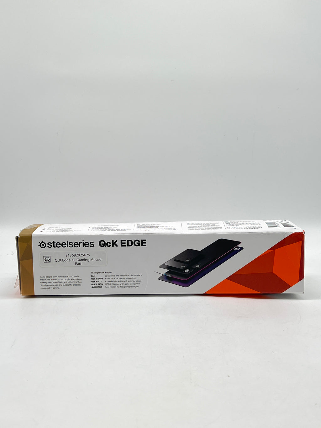 SteelSeries QcK Edge XL Cloth Gaming Mouse Pad Black - New