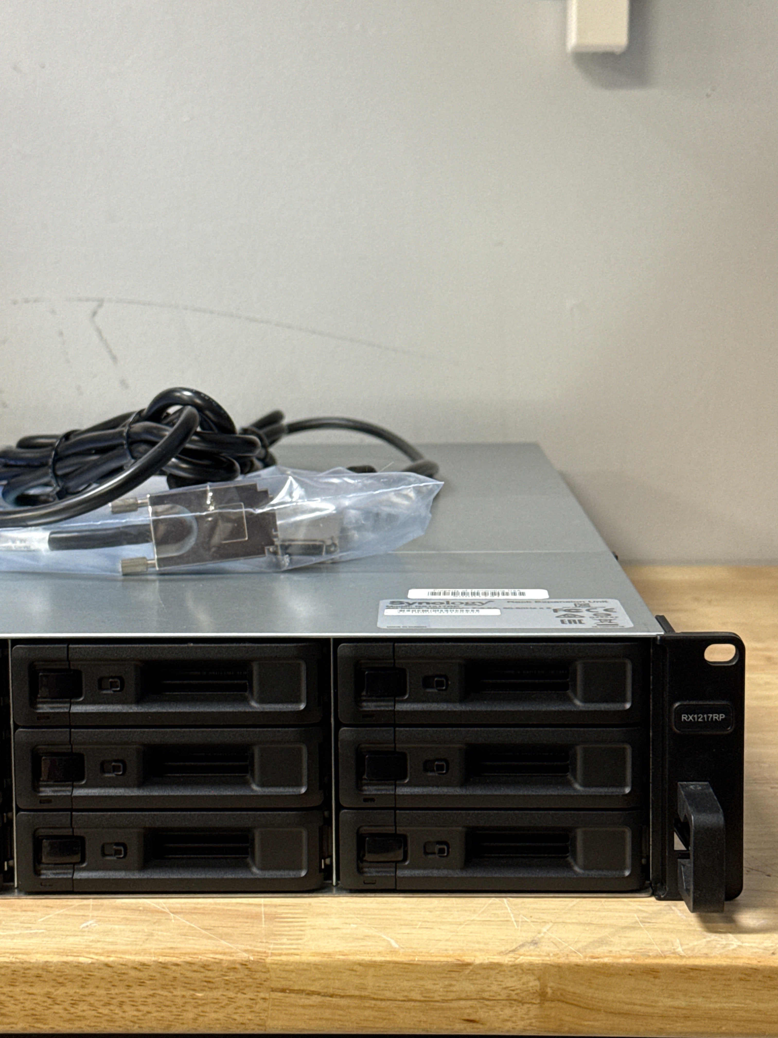 Synology RX1217RP Expansion Unit with 12 x 8TB Seagate IronWolf Pro Drives w/ Box