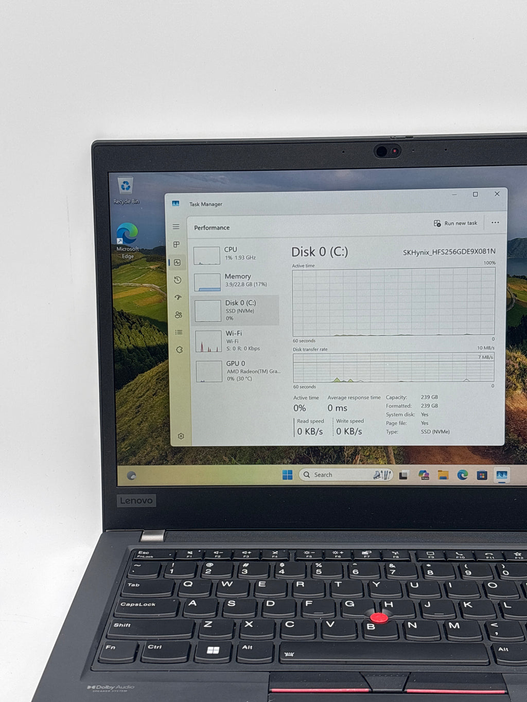 Lenovo ThinkPad T14 Gen 2 Touch Ryzen 7 Pro 5850U 24GB RAM 256GB SSD
