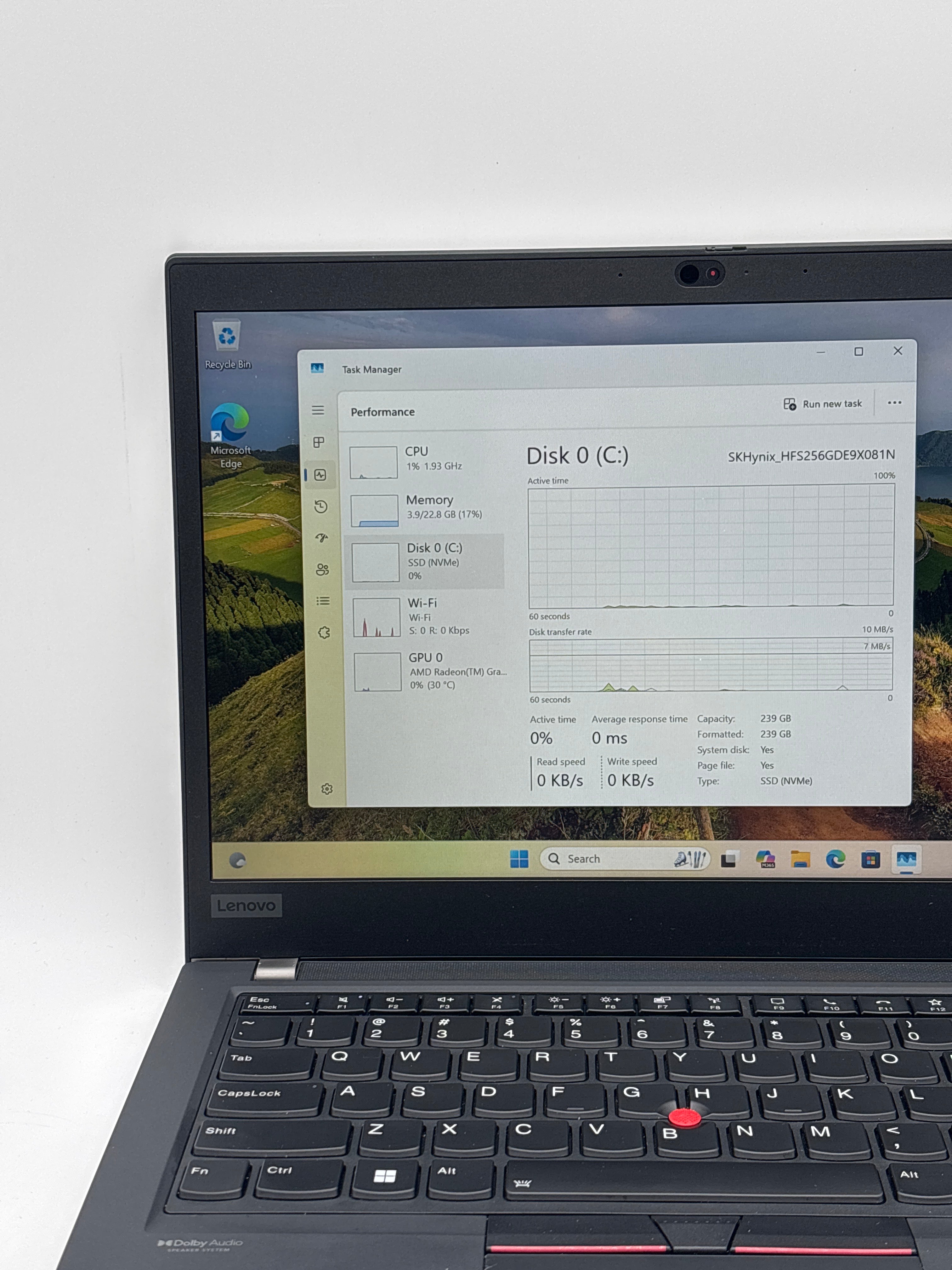 Lenovo ThinkPad T14 Gen 2 Touch Ryzen 7 Pro 5850U 24GB RAM 256GB SSD