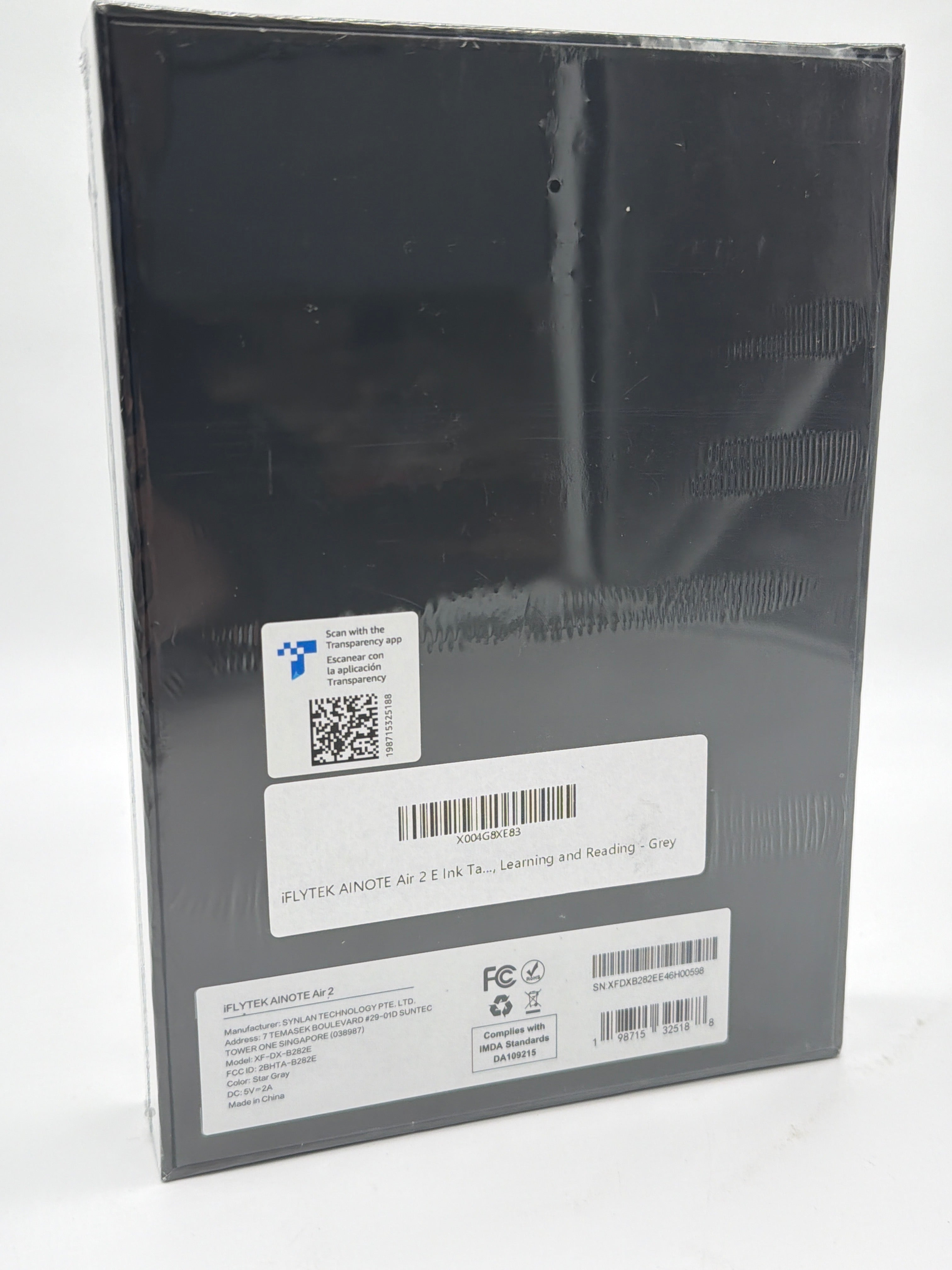 iFLYTEK Ainote Air 2 8.2" Digital Diary E Ink Tablet Black New In Box