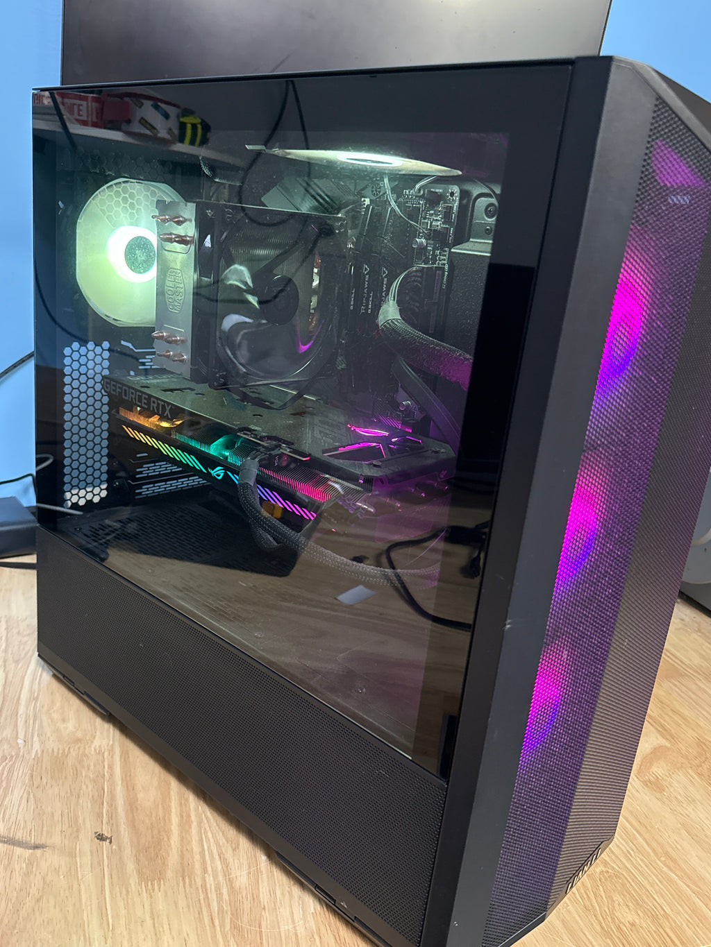 Custom PC Intel i7-10700K 16GB RAM 2TB HDD + 512GB SSD RTX 3060 12GB