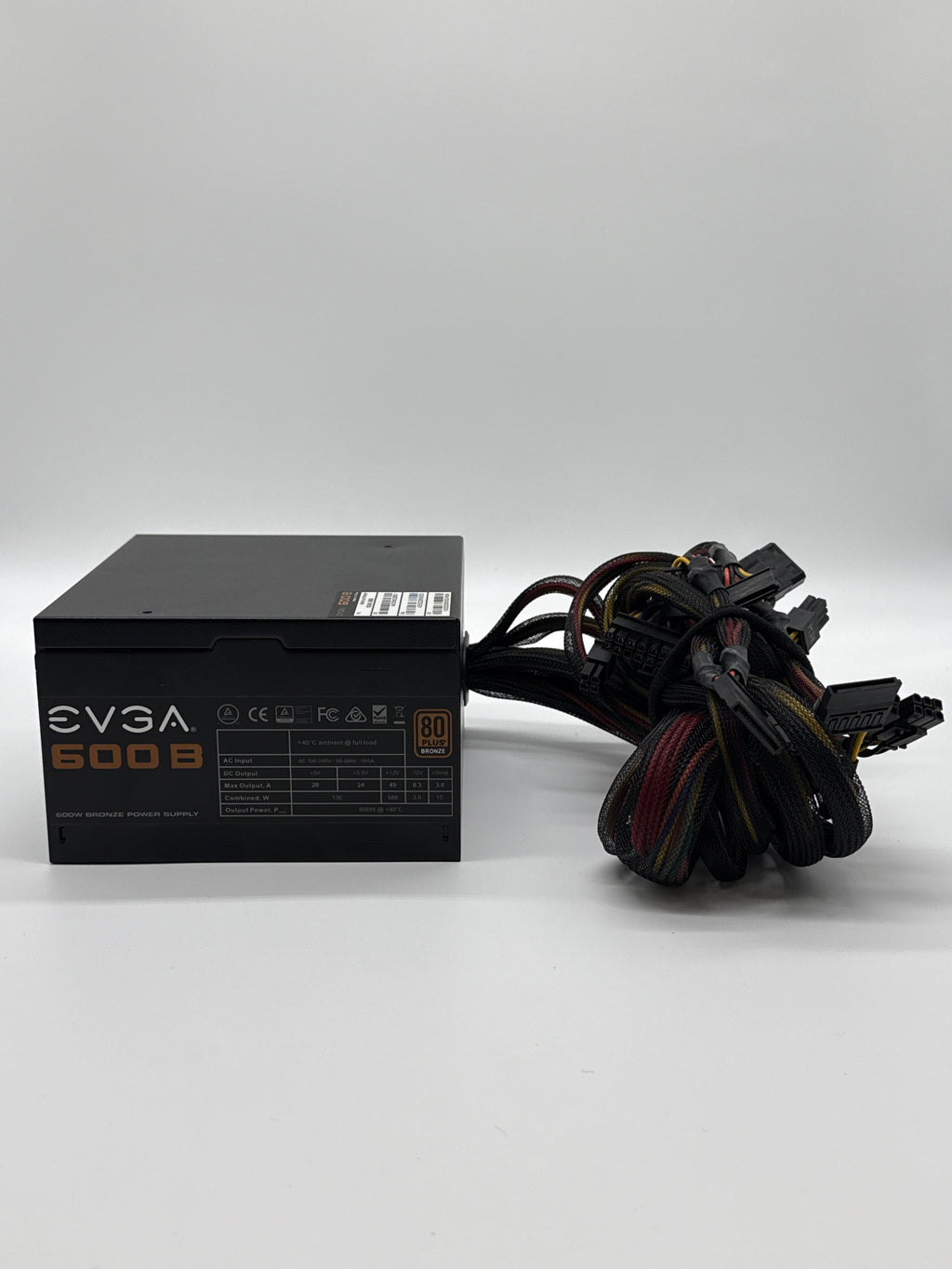EVGA 600b Power Supply 600W ATX Modular Used