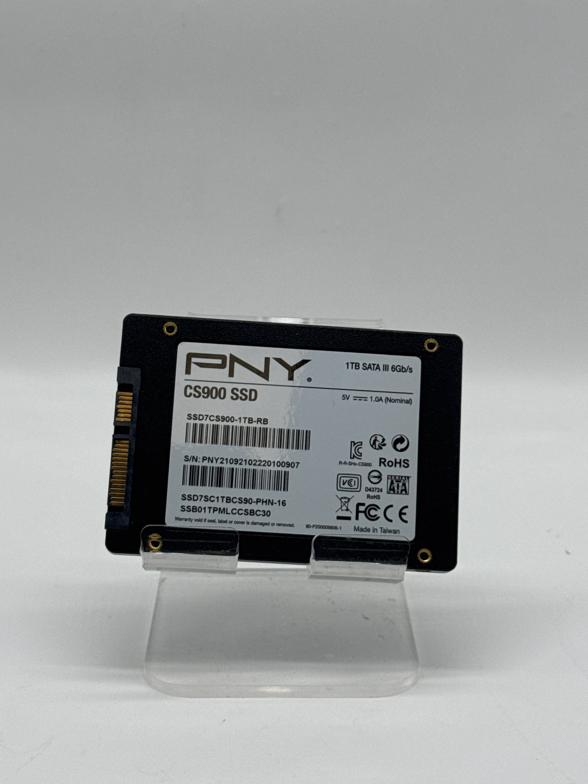 PNY CS900 SSD7CS900-1TB-RB 1TB 2.5in SATA III Solid State Drive - For Parts