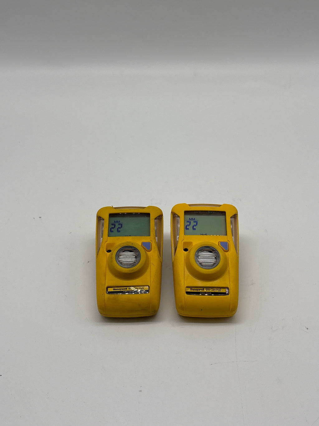 Honeywell BW Clip BWC2-H Single-Gas H2S Monitor Lot of 2 0-100 PPM - Used