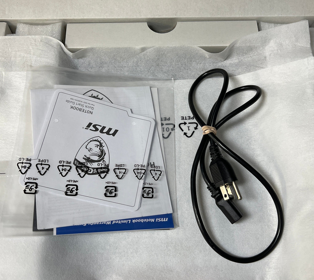 MSI GL62M 7RD i7-7700HQ 16GB RAM 1TB HDD GTX 1050 - Used with Box