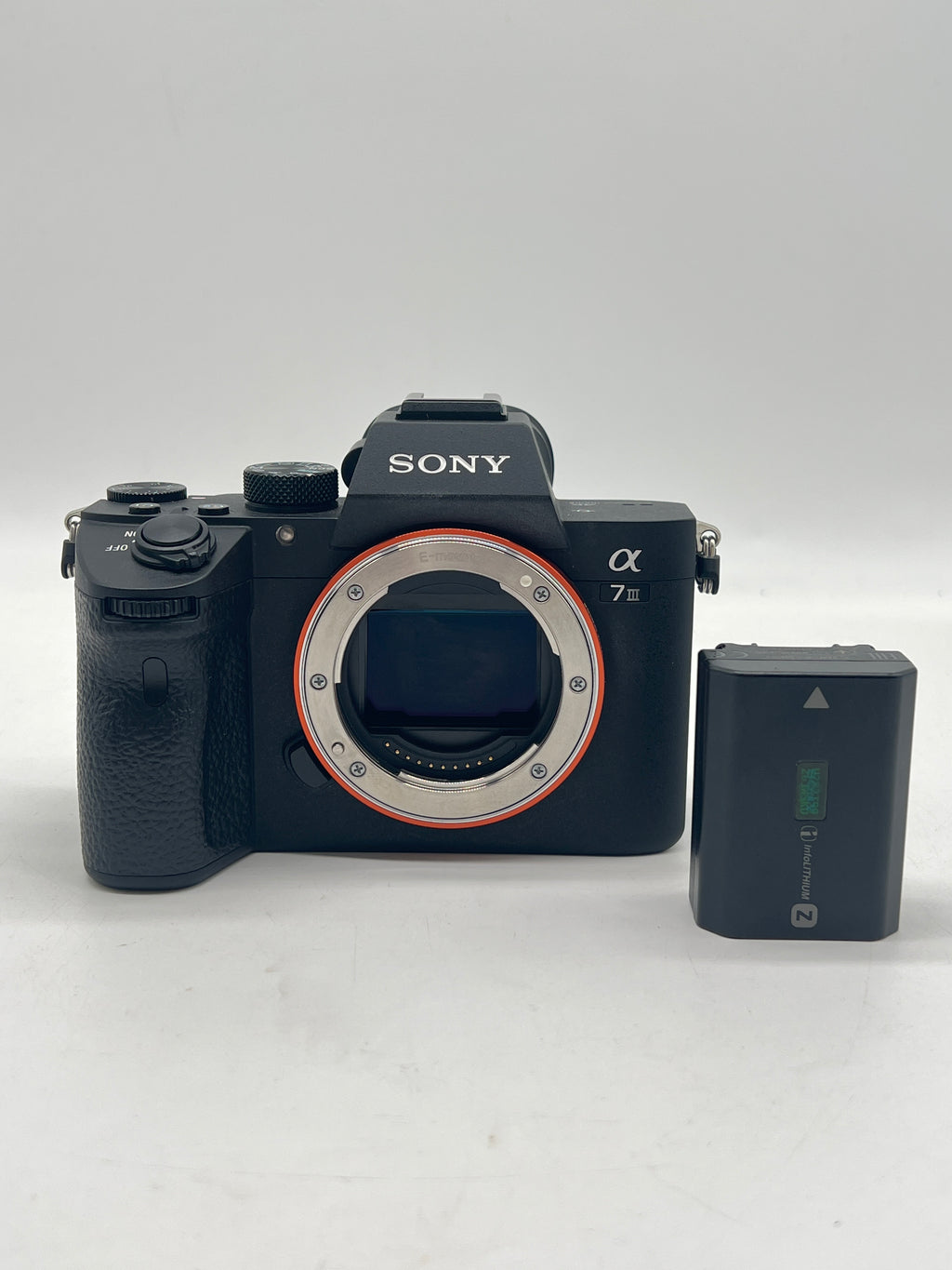Sony Alpha A7 III Mirrorless Camera Black Body Only Shutter count  3595