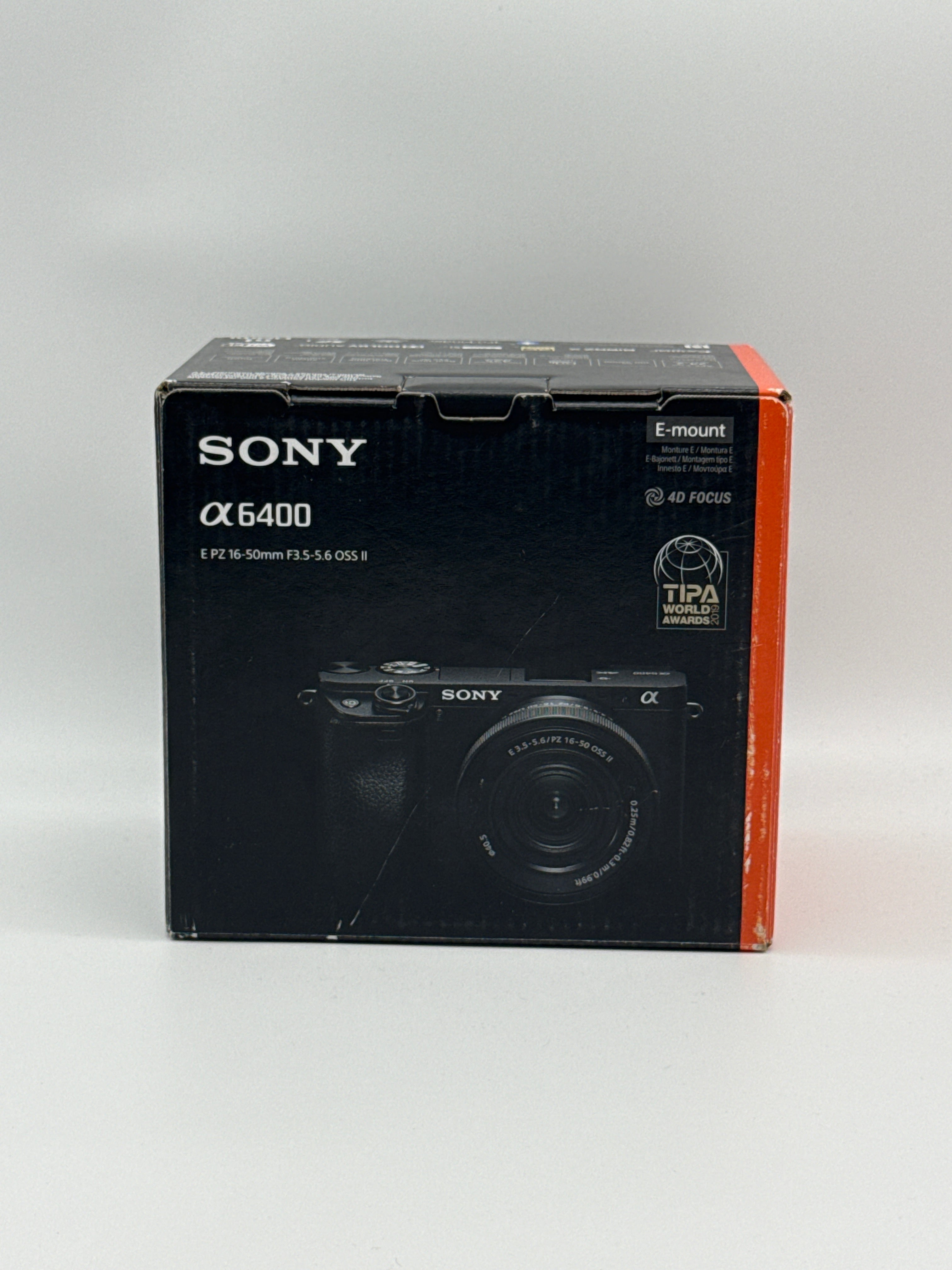 Sony Alpha a6400 24MP Mirrorless w/ 16-50mm Lens Black - New