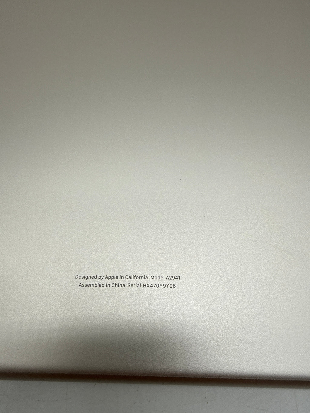 Apple MacBook Air 15" M2 A2941 8GB RAM 256GB SSD - Used