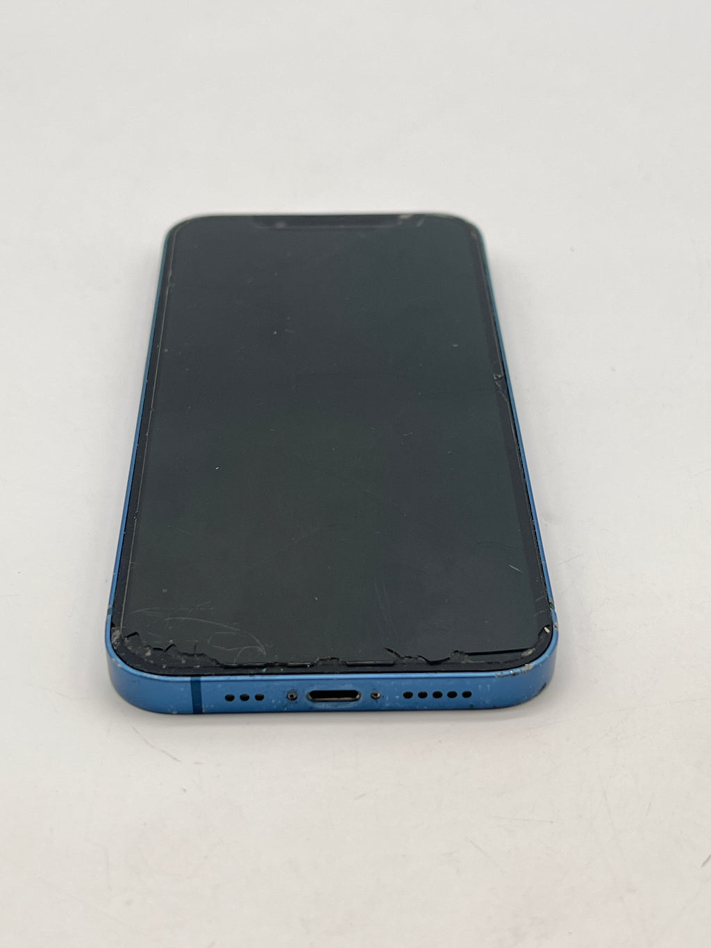 Apple iPhone 13 128GB Unlocked Blue - For Parts (Cracked back and Screen)
