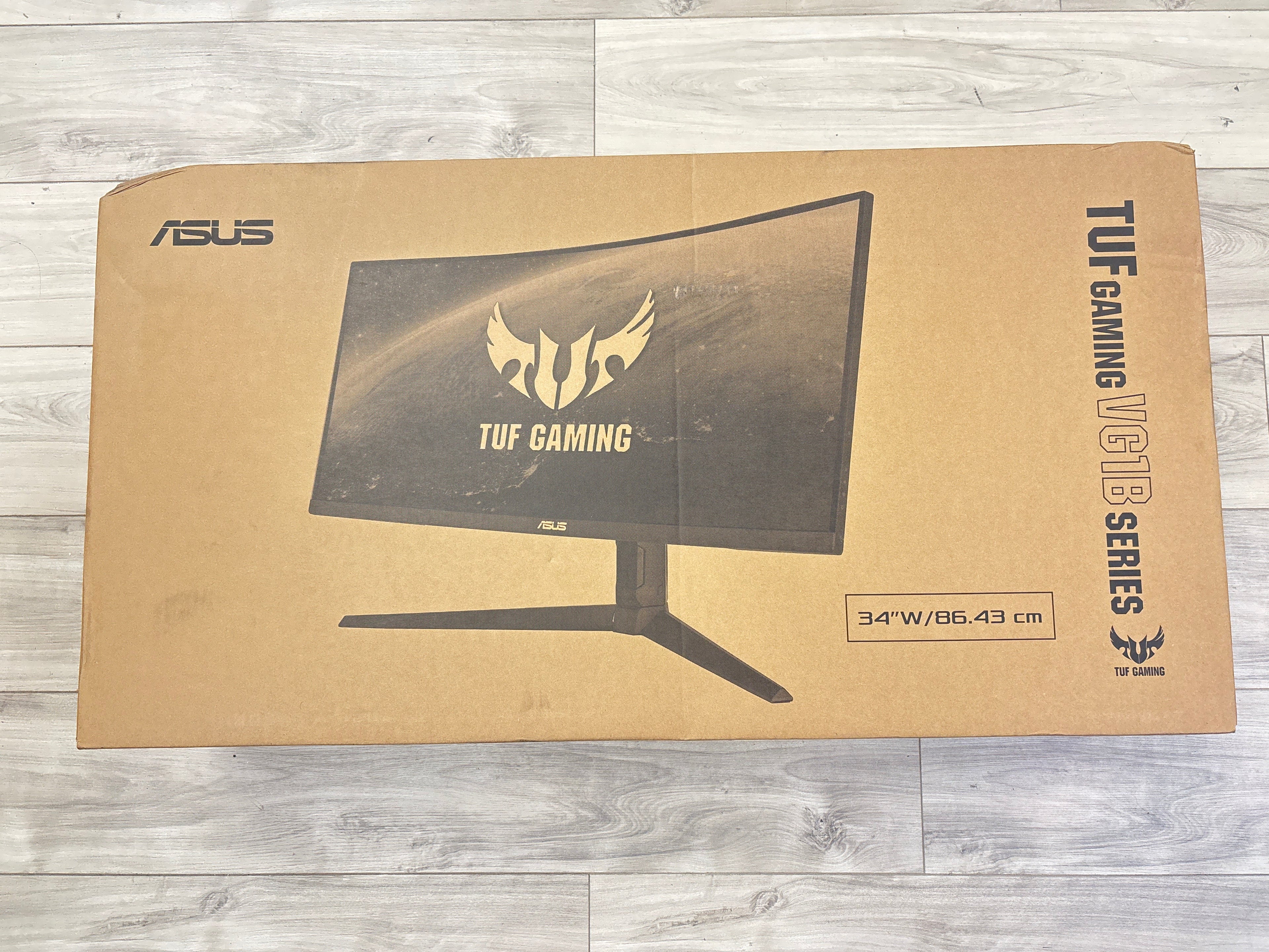 ASUS TUF Gaming VG34VQL1B 34" Curved HDR Monitor, WQHD (3440 x 1440), 165Hz, 1ms