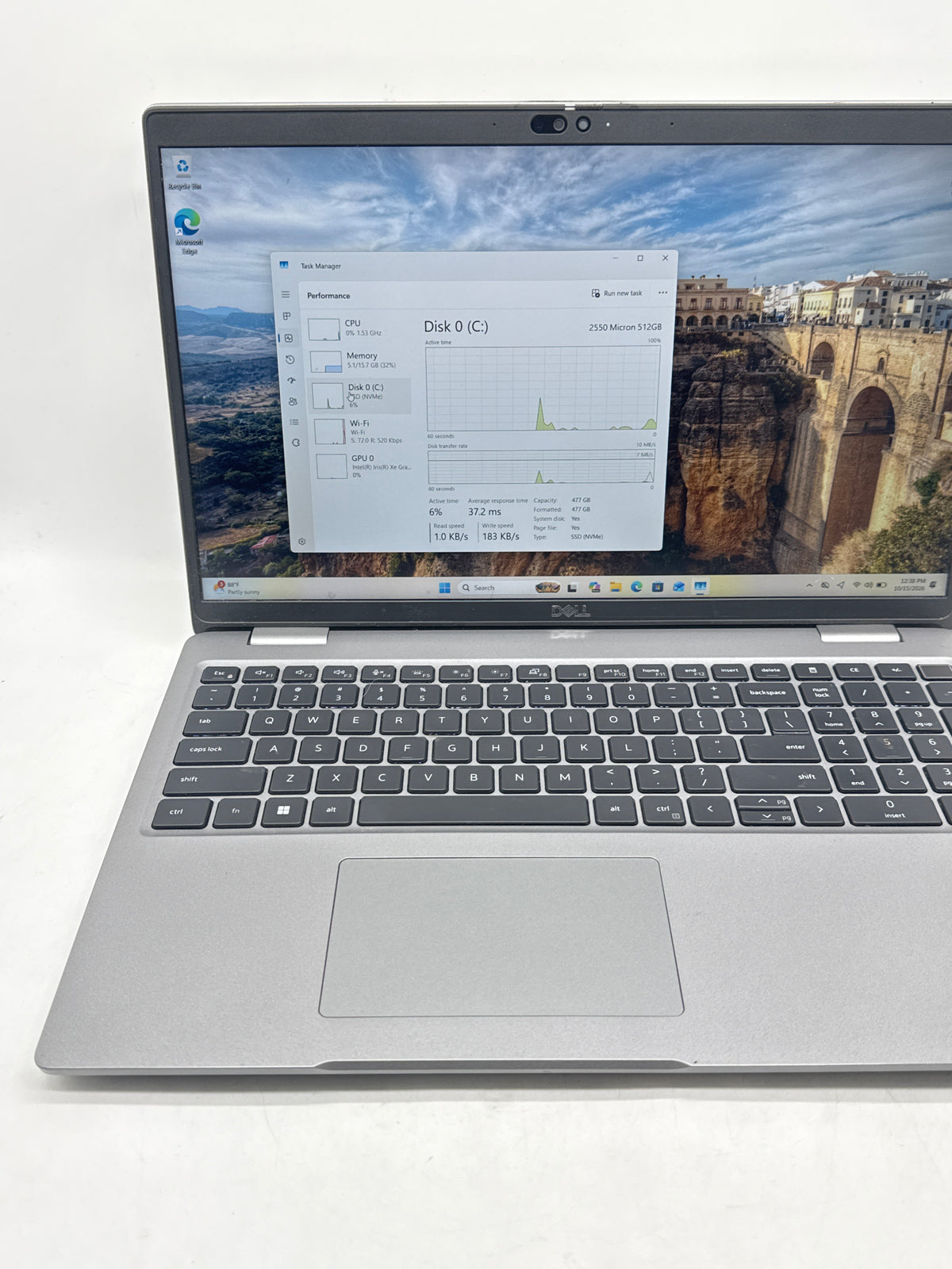 Dell Latitude 5540 Core i5 1345U 16GB RAM 512GB SSD 15.6in - Used