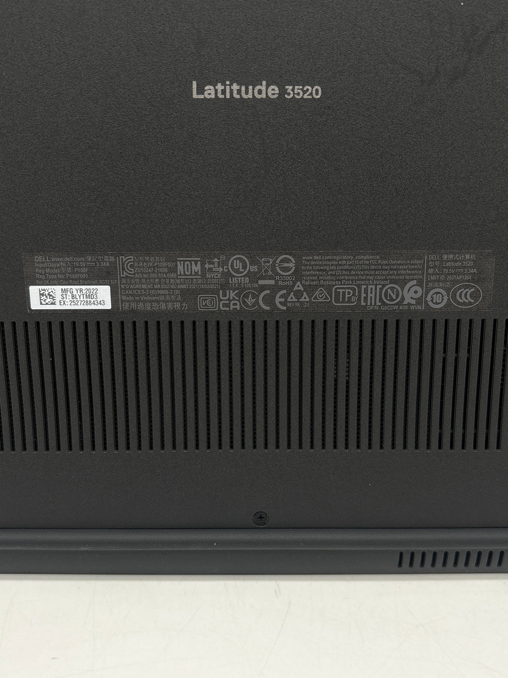 Dell Latitude 3520 i5-1135G7 8GB RAM 256GB SSD