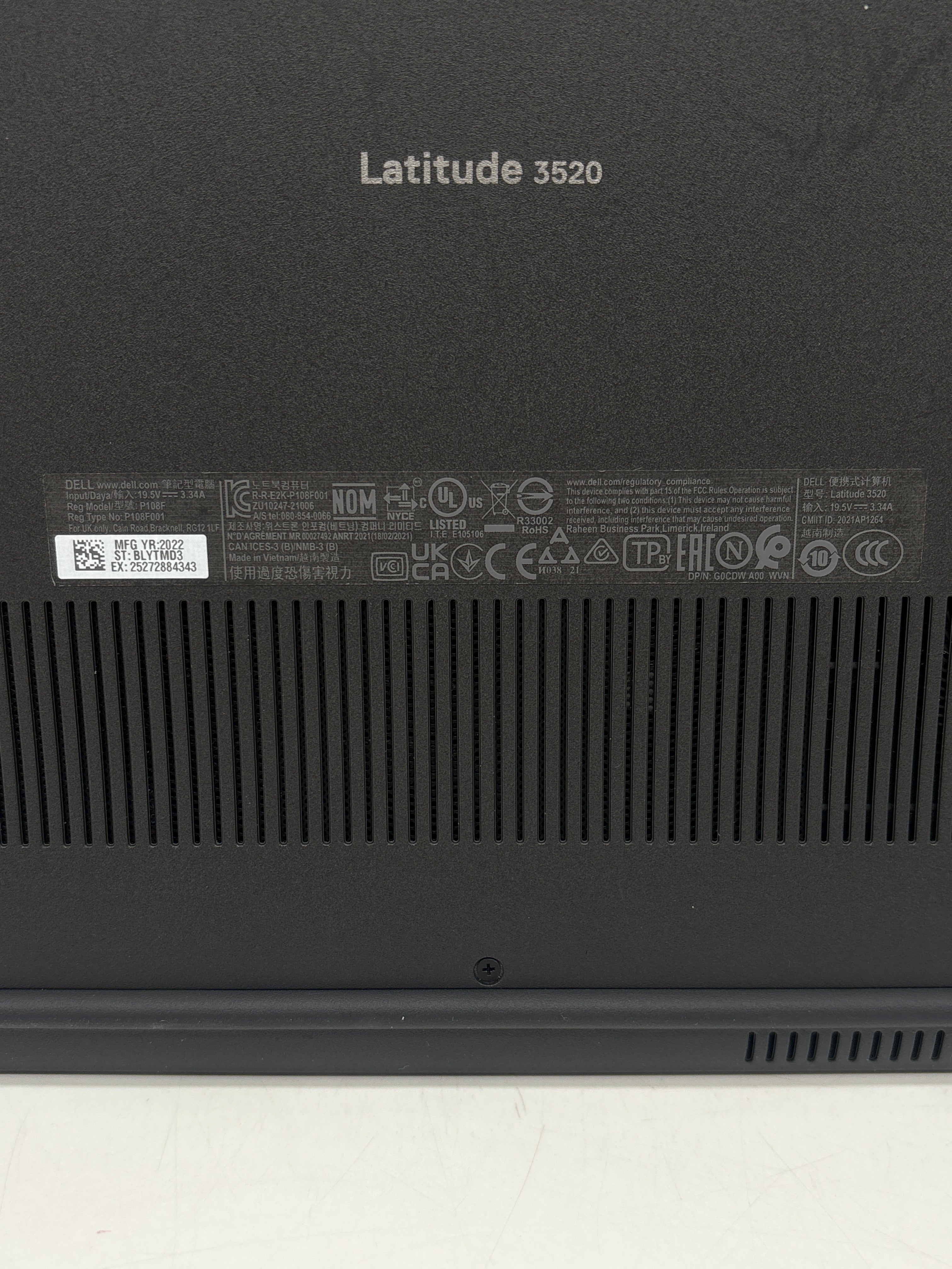 Dell Latitude 3520 i5-1135G7 8GB RAM 256GB SSD