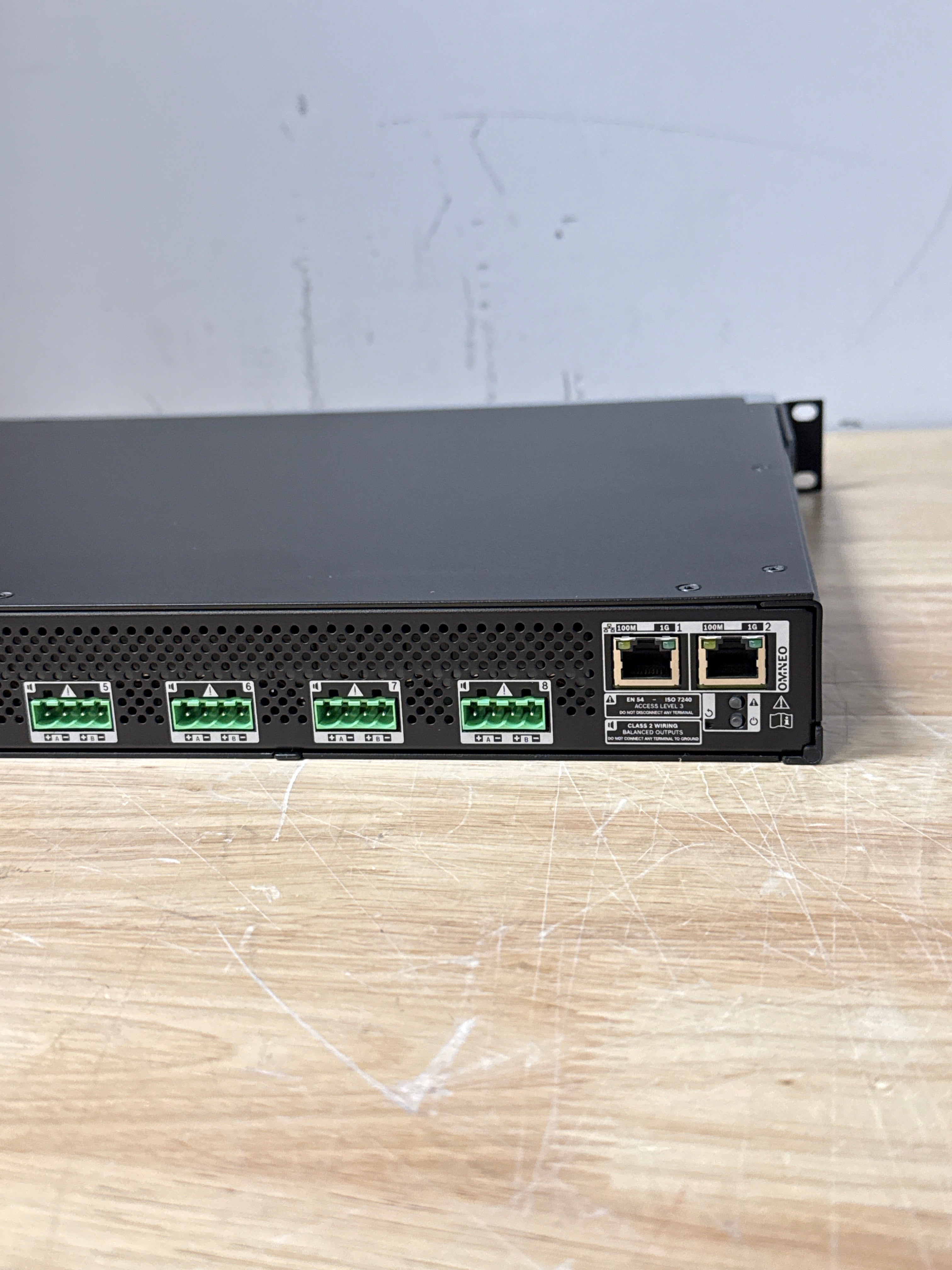 Bosch PRA-AD608 8-Channel Network-Controlled Power Amplifier - Open Box