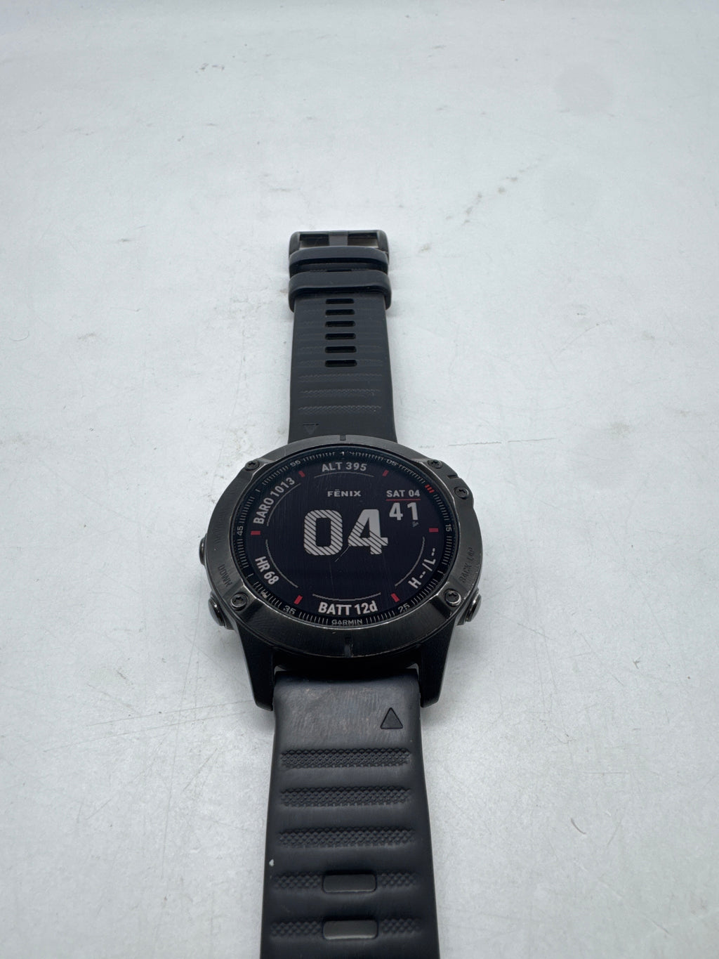 Garmin Fenix 6 Pro GPS Smartwatch W/Charger- Black USED