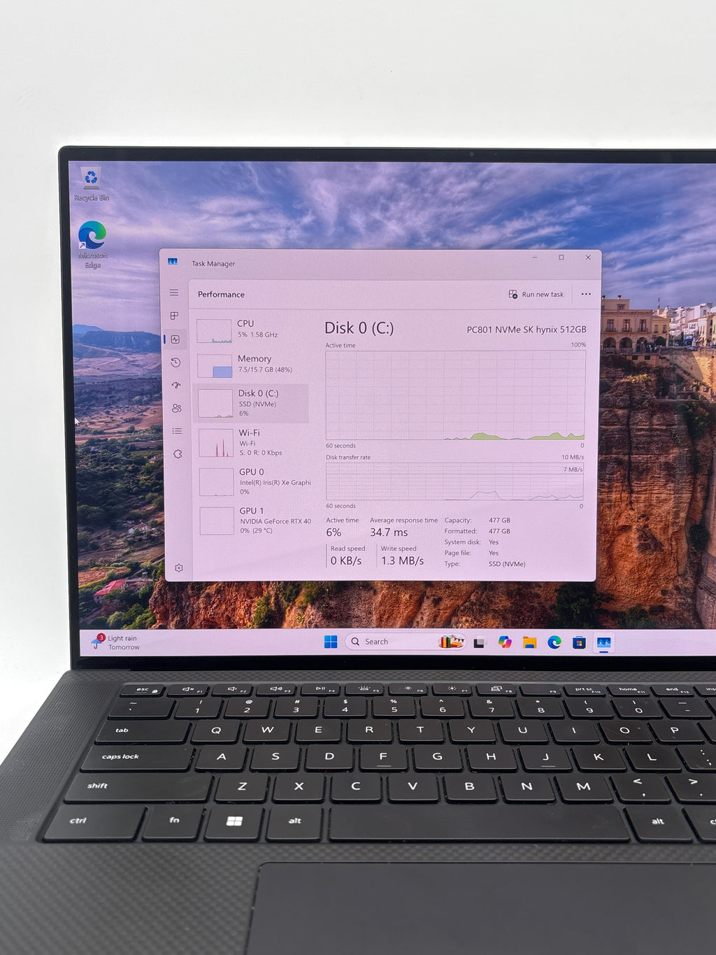 Dell XPS 15 9530 i7-13700H 16GB RAM 512GB SSD GeForce RTX 4060 - Used
