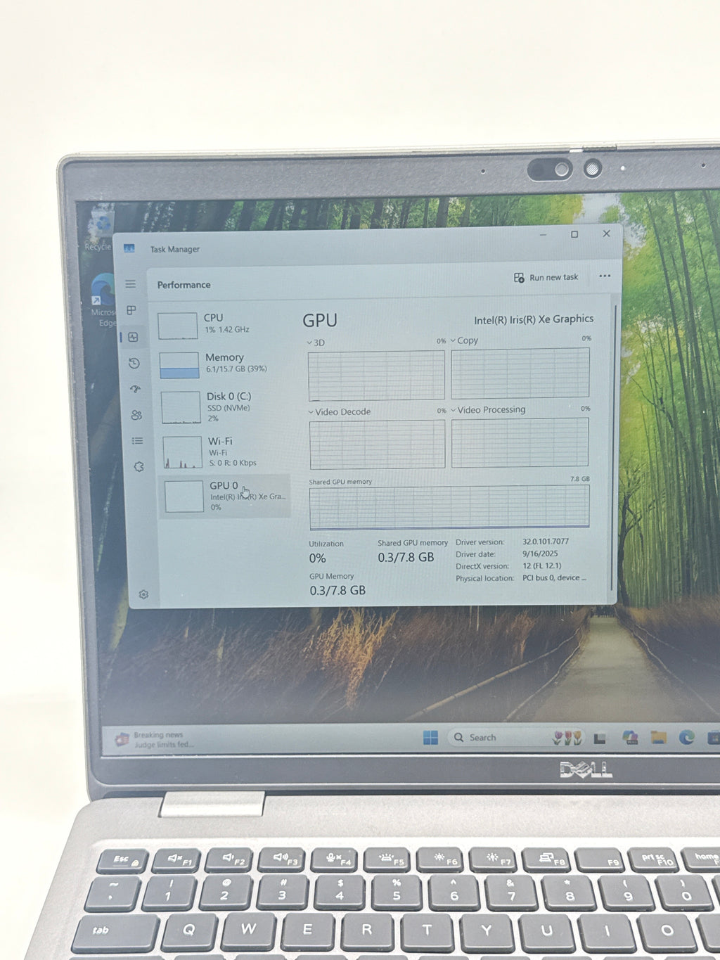Dell Latitude 5540 15.6" i7-1365U 16GB RAM 512GB SSD Gray