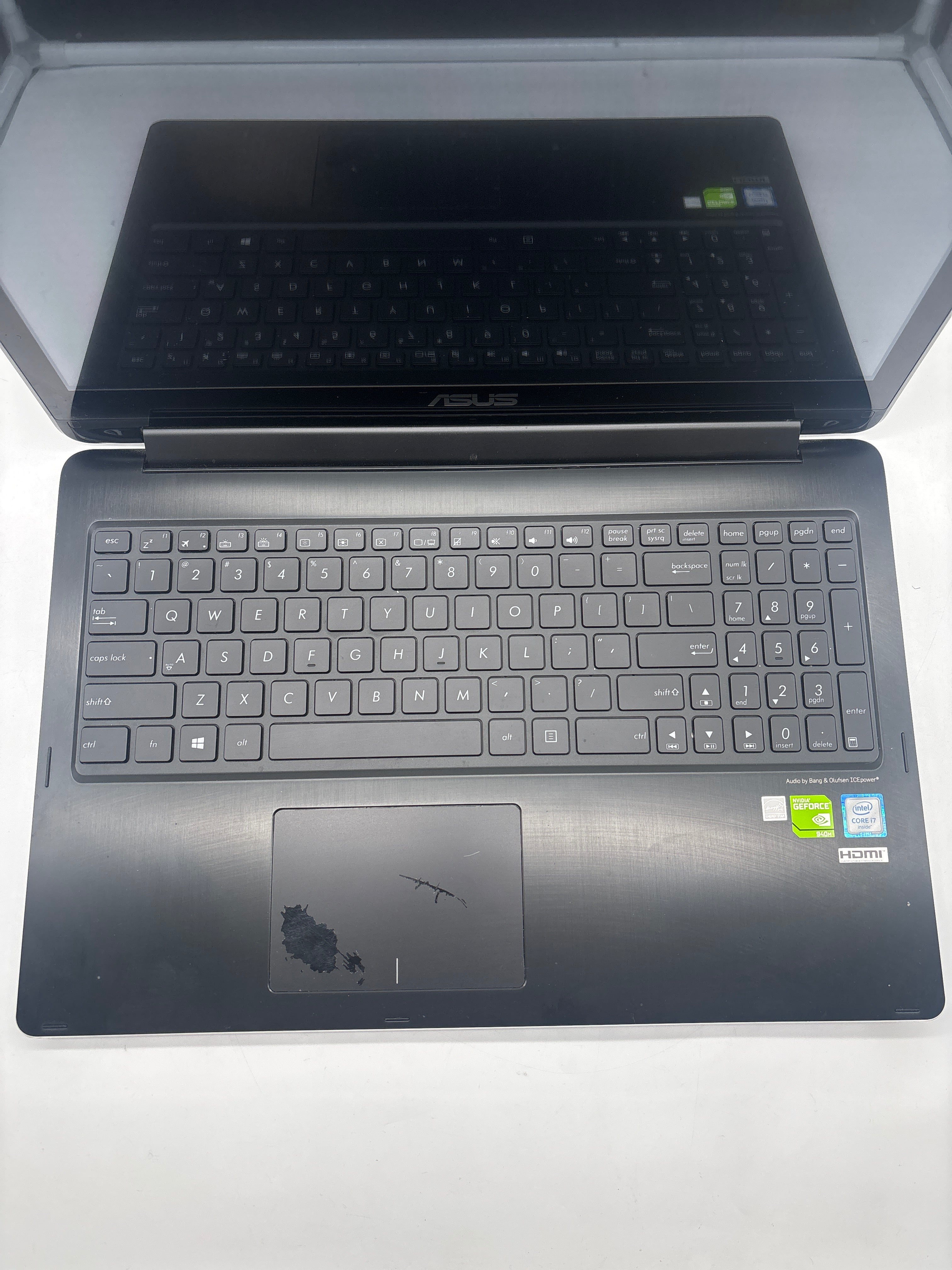 Asus Q552U 15.6" Intel Core i7-6500U 12GB RAM 1TB HDD - For Parts (Read DESC)