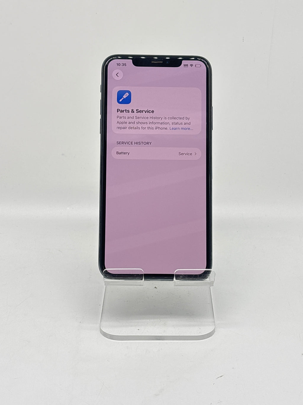 Apple iPhone 11 Pro Max 64GB Sprint Mobile - For Parts (Service Battery)