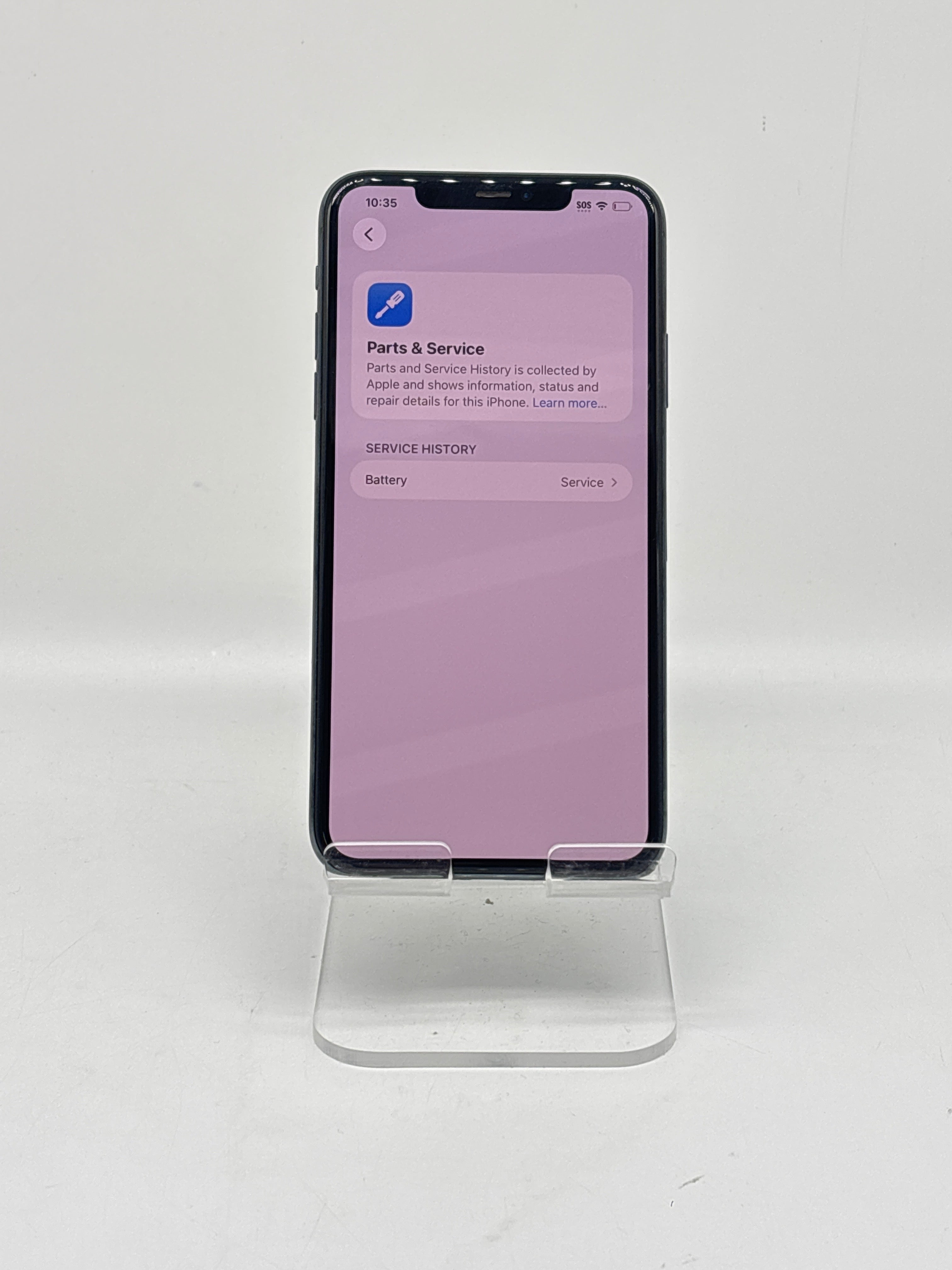 Apple iPhone 11 Pro Max 64GB Sprint Mobile - For Parts (Service Battery)